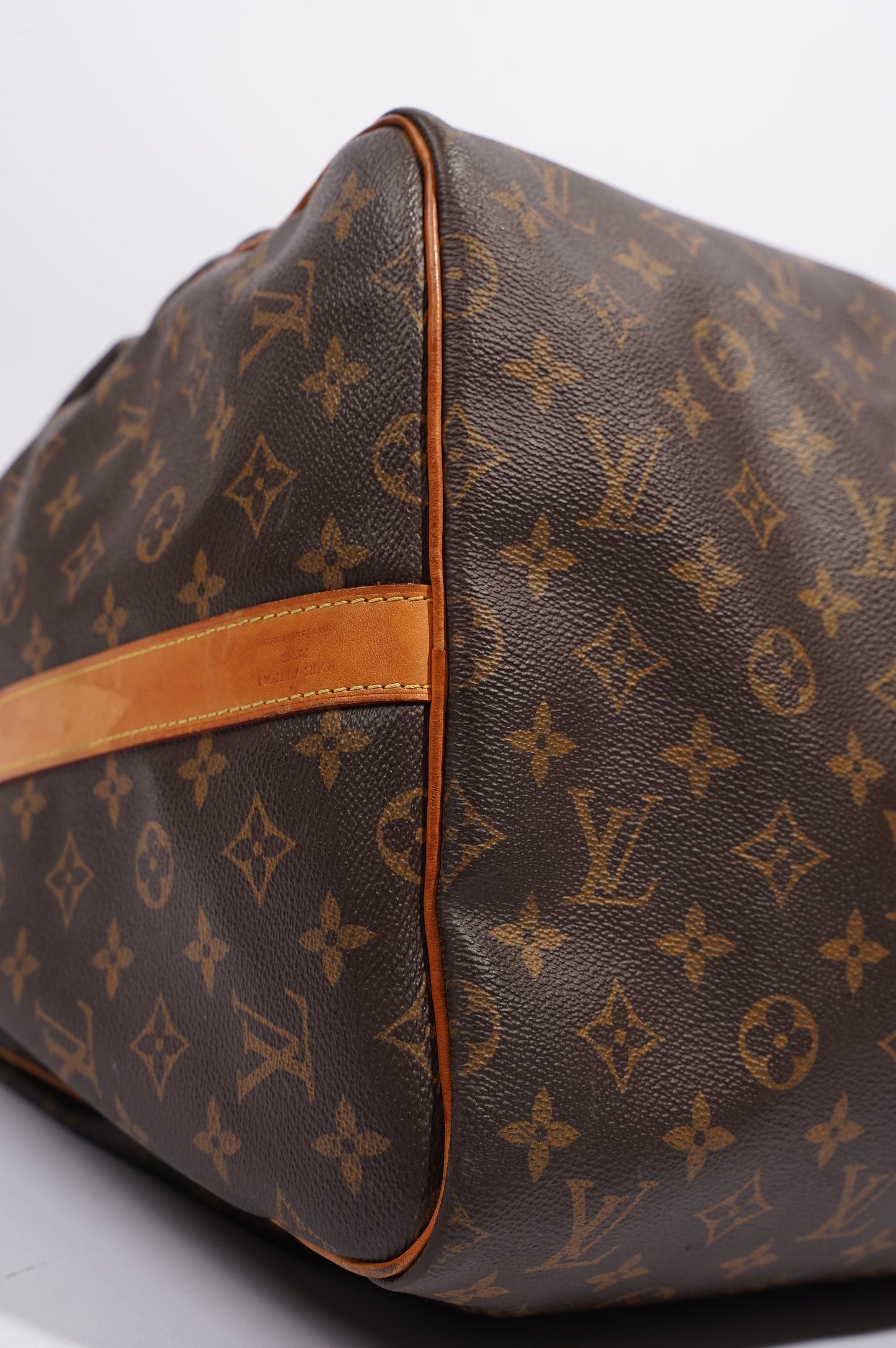 Louis Vuitton Womens Keepall Bandouliere Monogram 55