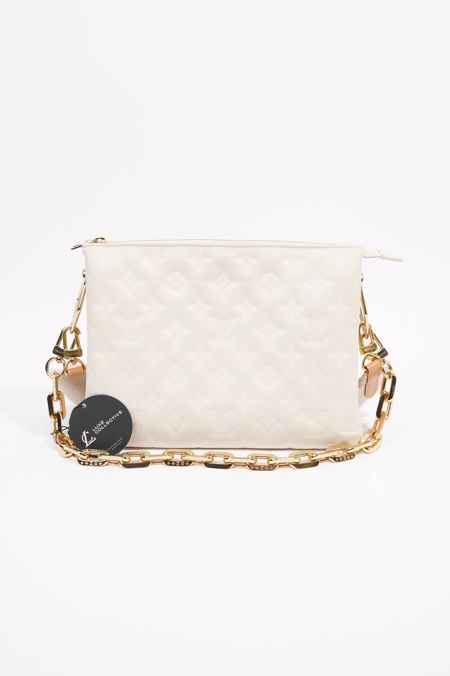 Louis Vuitton Womens Coussin Cream PM