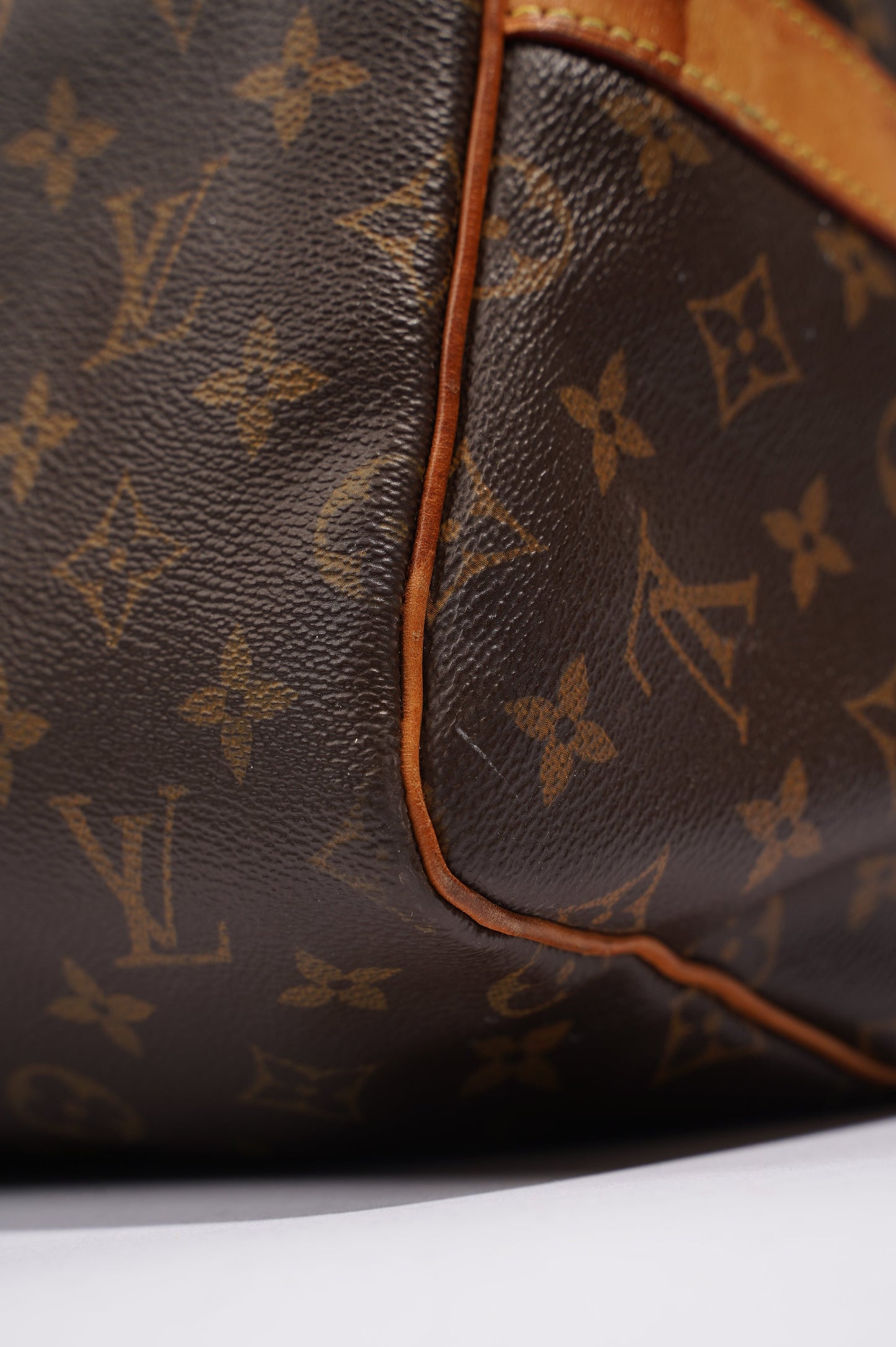 Louis Vuitton Womens Keepall Bandouliere Monogram 55