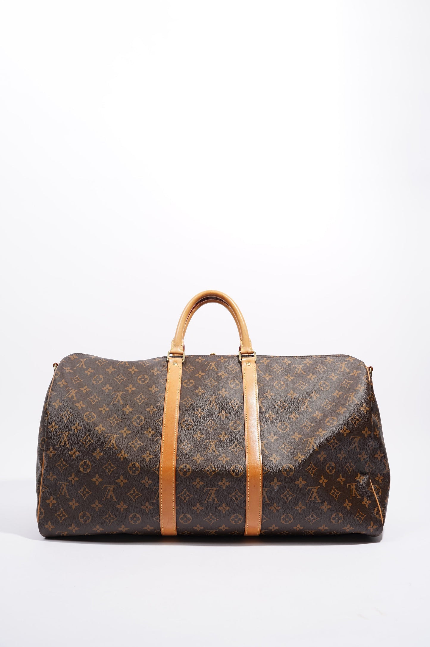 Louis Vuitton Womens Keepall Bandouliere Monogram 55
