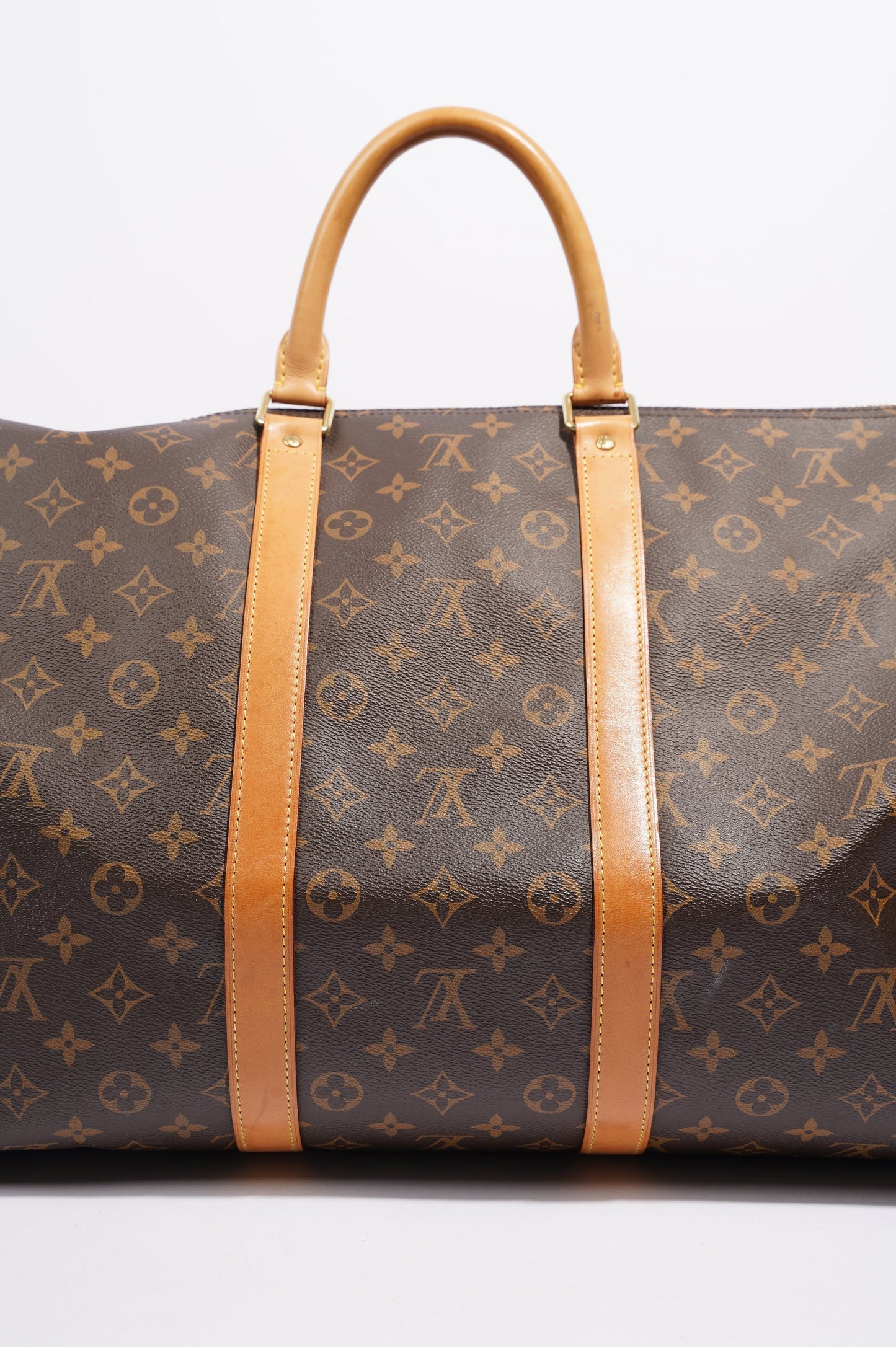 Louis Vuitton Womens Keepall Bandouliere Monogram 55