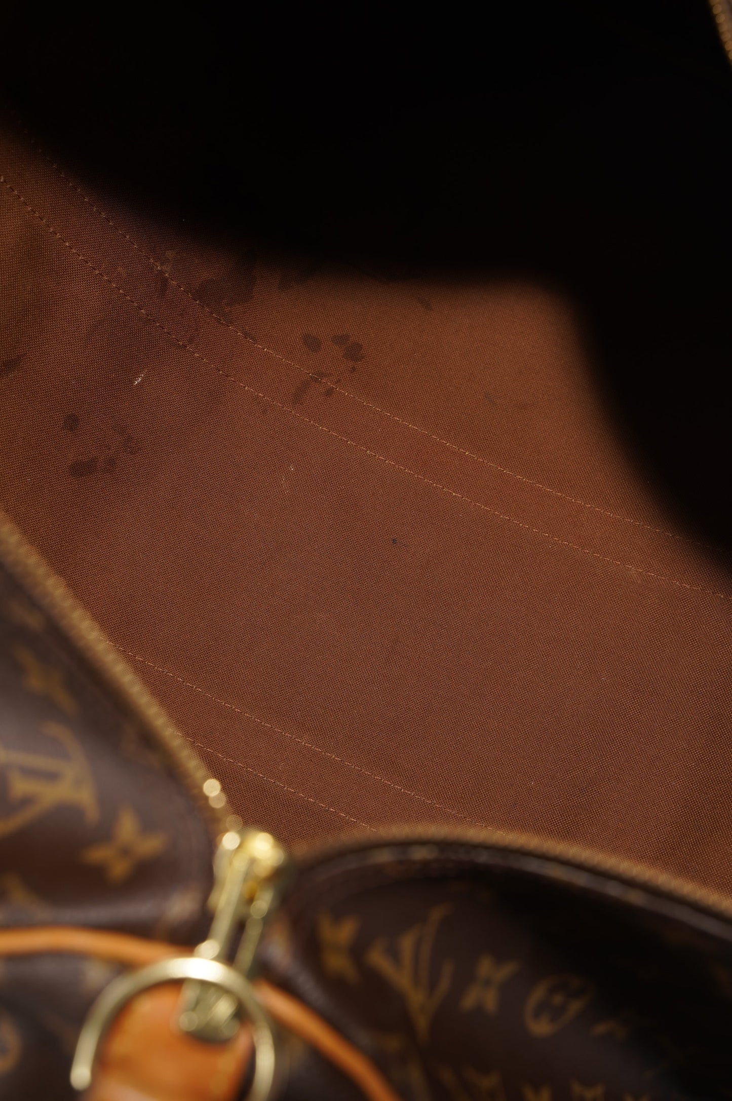 Louis Vuitton Womens Keepall Bandouliere Monogram 55