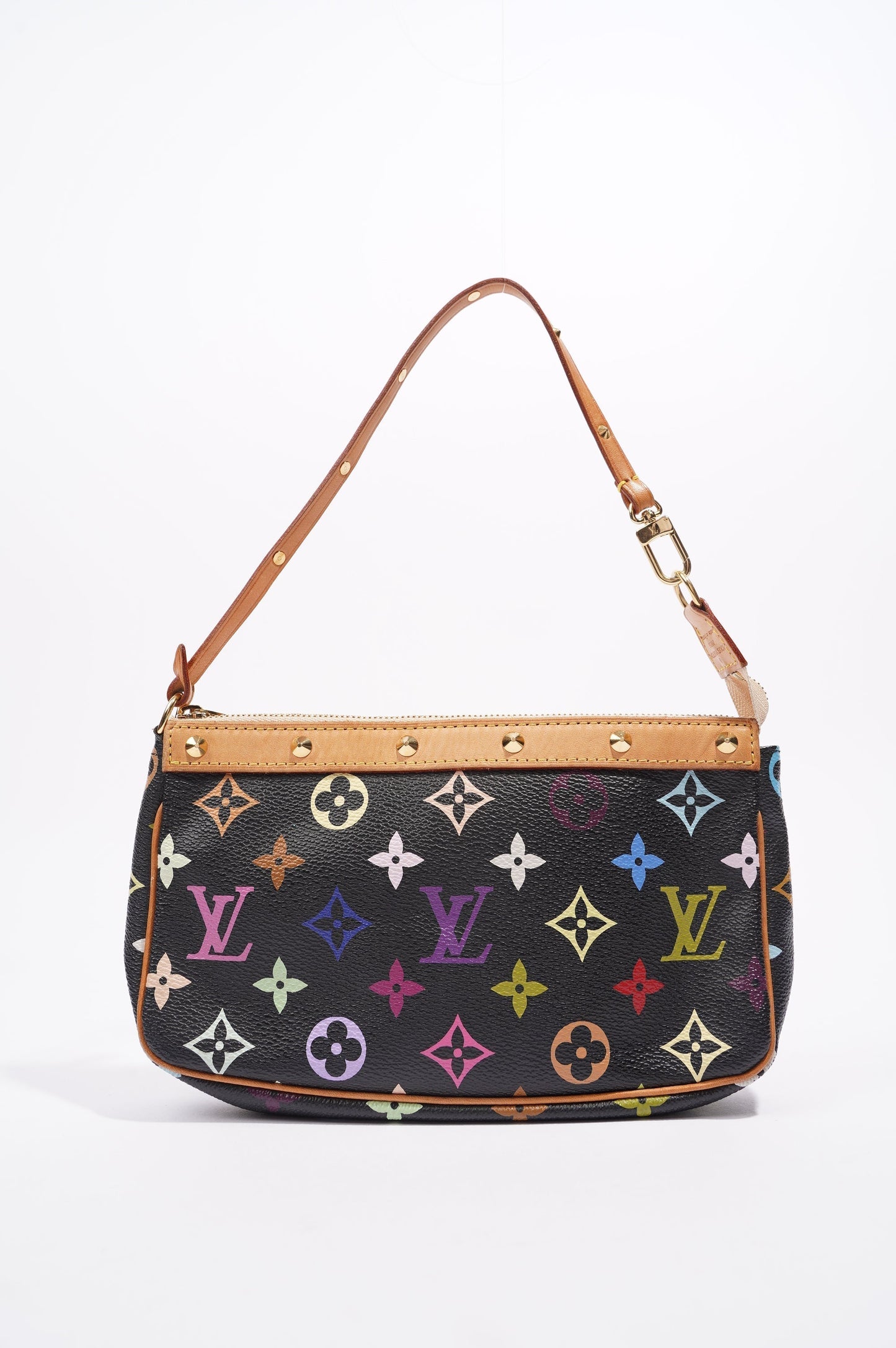 Louis Vuitton Womens Vintage Pochette Accessoire Black / Multicolour