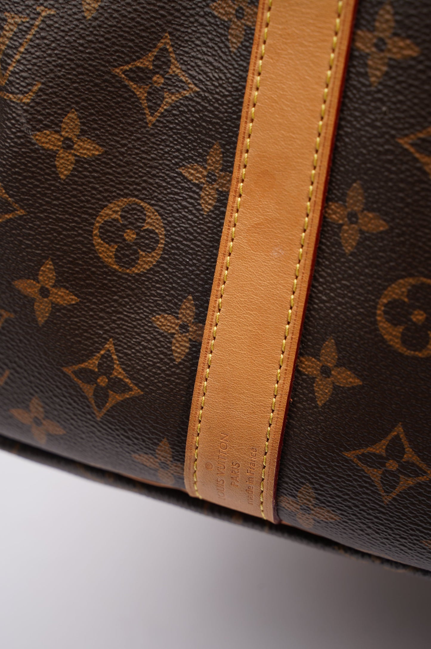 Louis Vuitton Womens Keepall Bandouliere Monogram 55