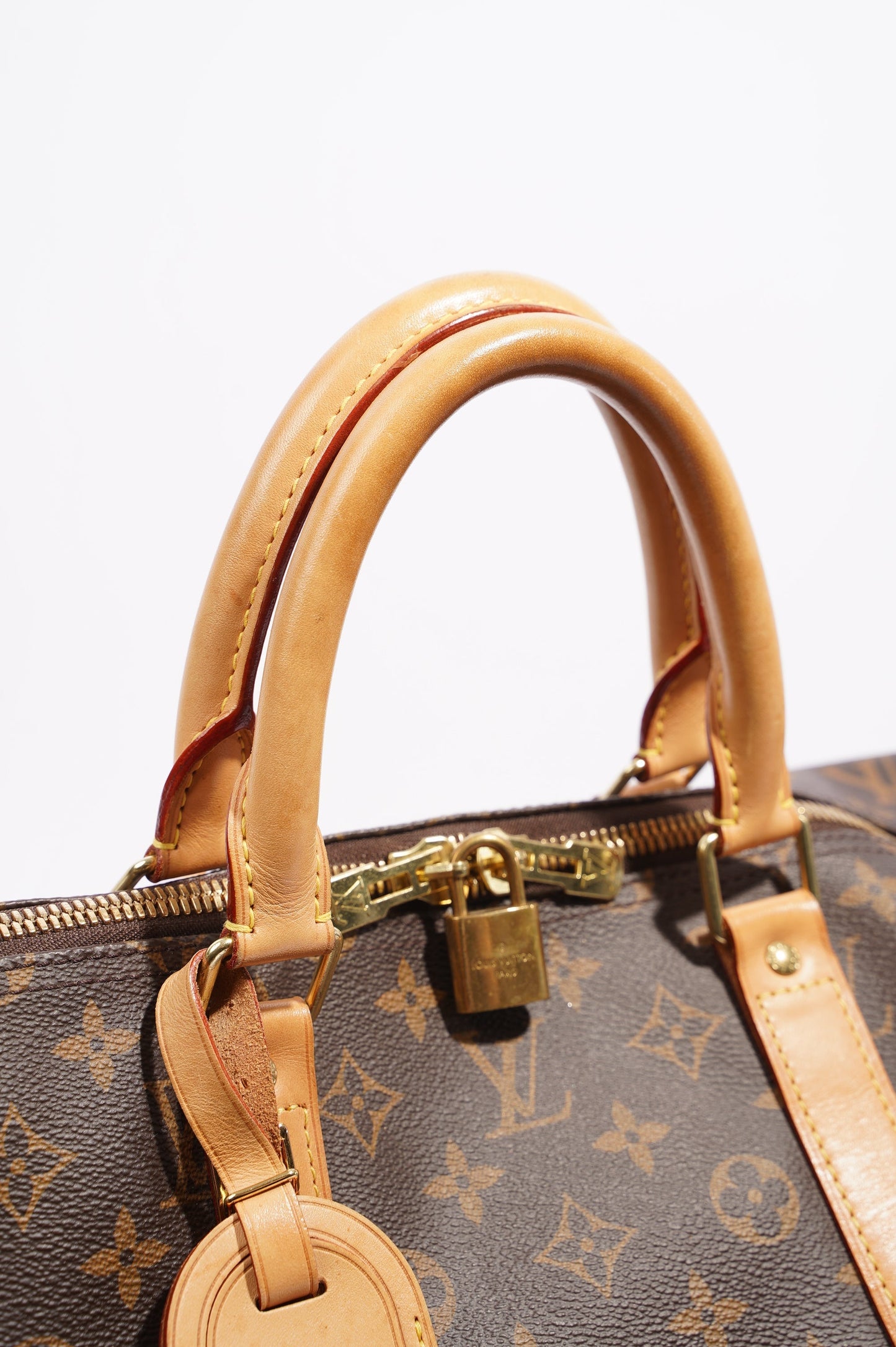 Louis Vuitton Womens Keepall Bandouliere Monogram 55