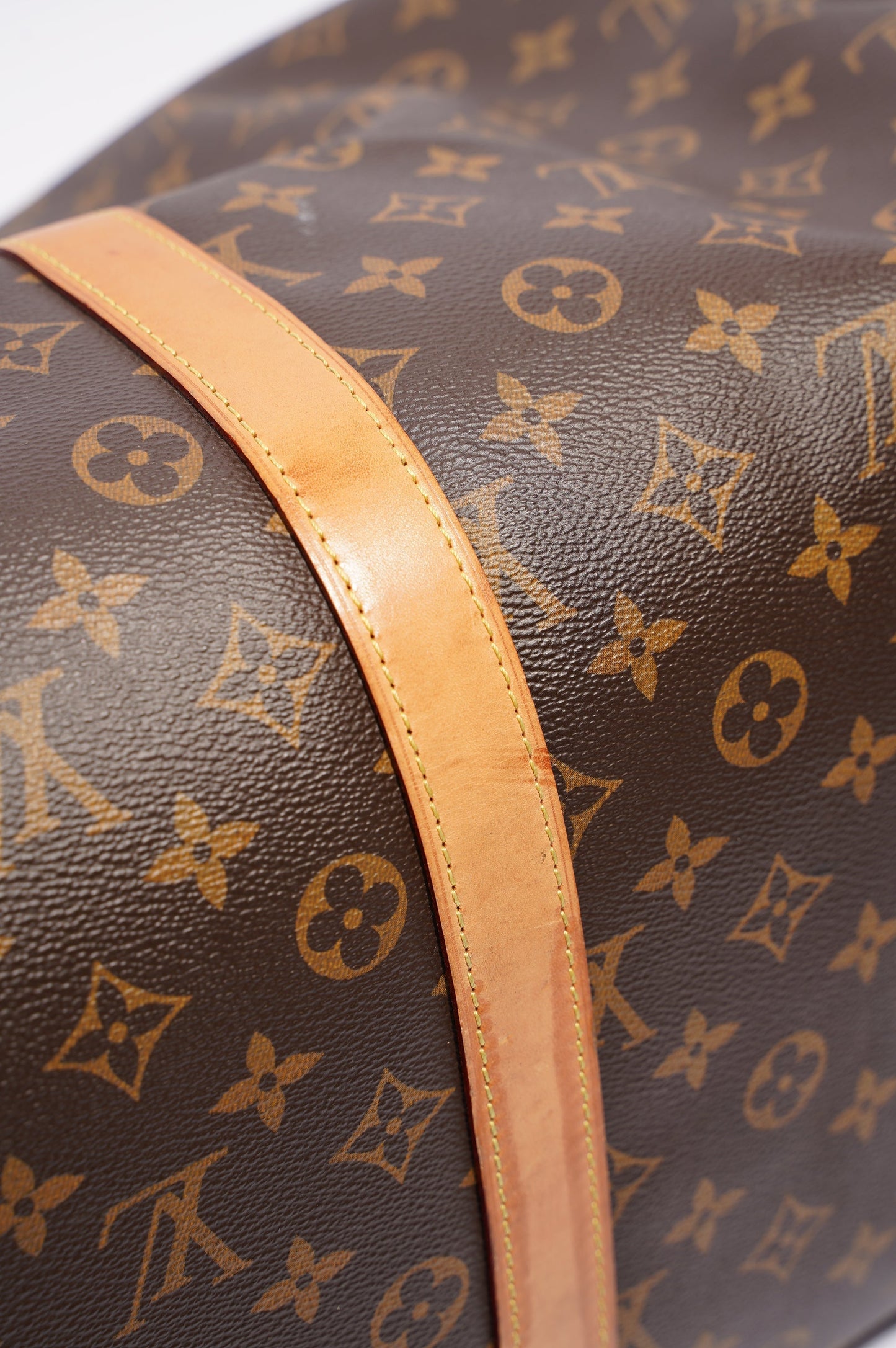 Louis Vuitton Womens Keepall Bandouliere Monogram 55
