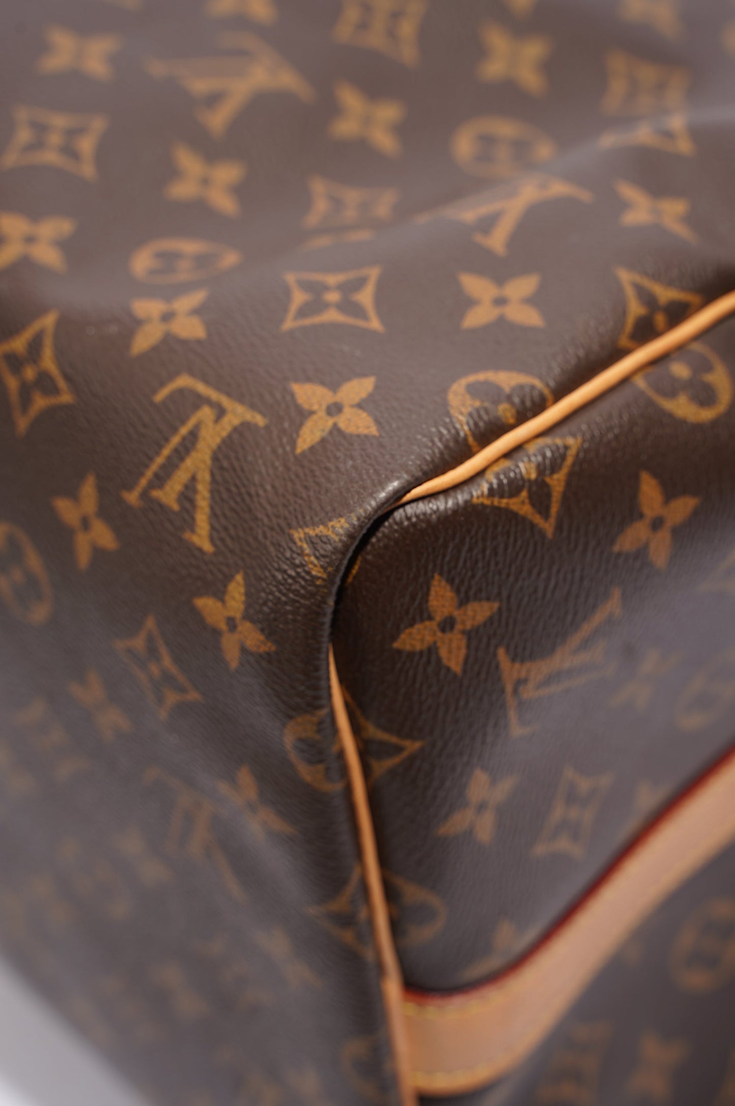 Louis Vuitton Womens Keepall Bandouliere Monogram 55