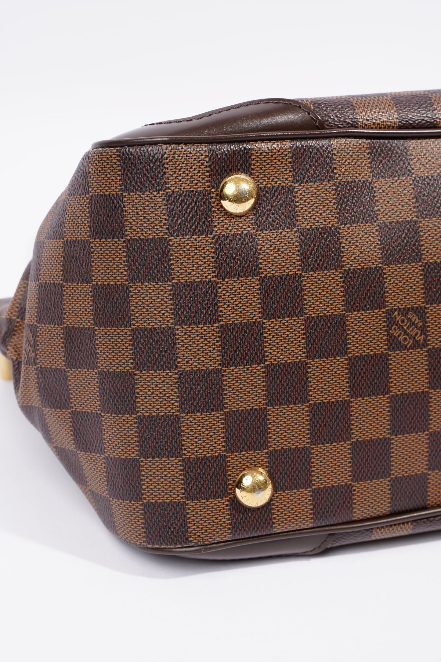 Louis Vuitton Womens Verona Bag Damier Ebene Canvas PM
