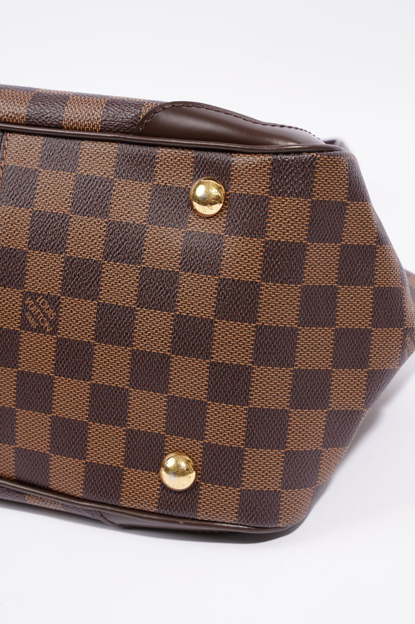 Louis Vuitton Womens Verona Bag Damier Ebene Canvas PM