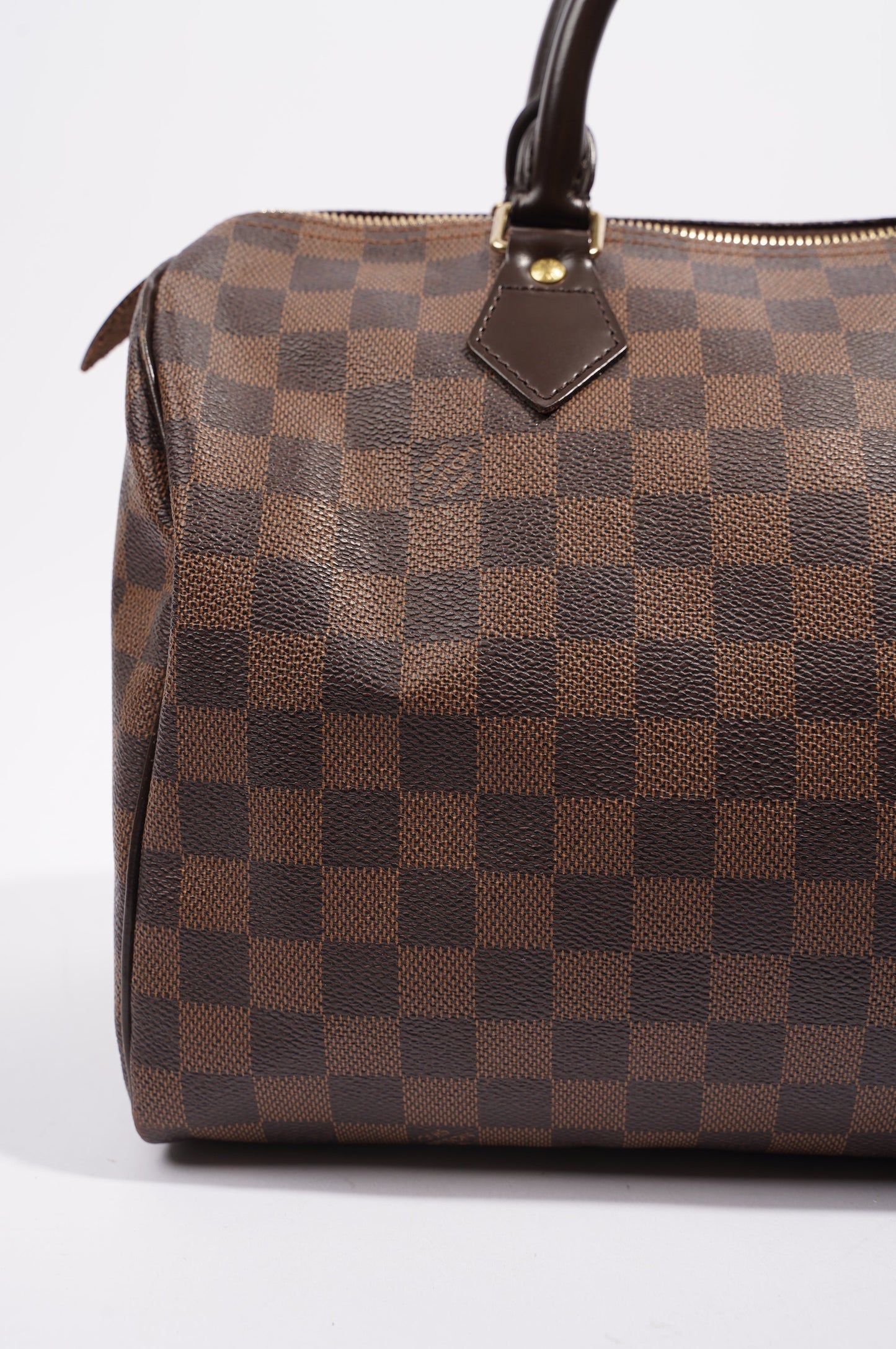 Louis Vuitton Womens Speedy 30 Damier Ebene