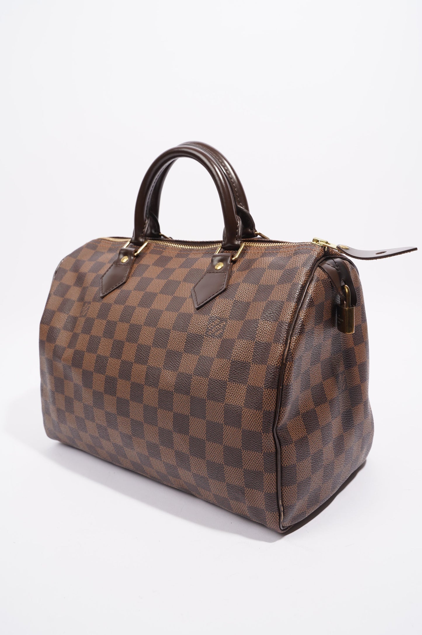 Louis Vuitton Womens Speedy 30 Damier Ebene