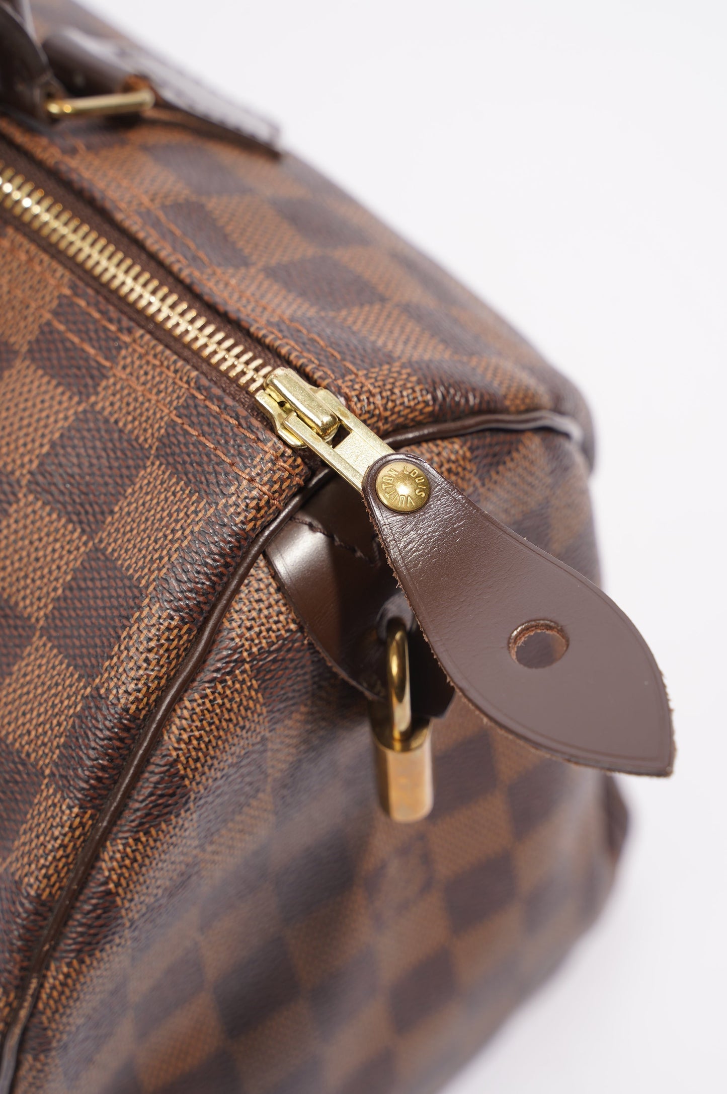 Louis Vuitton Womens Speedy 30 Damier Ebene