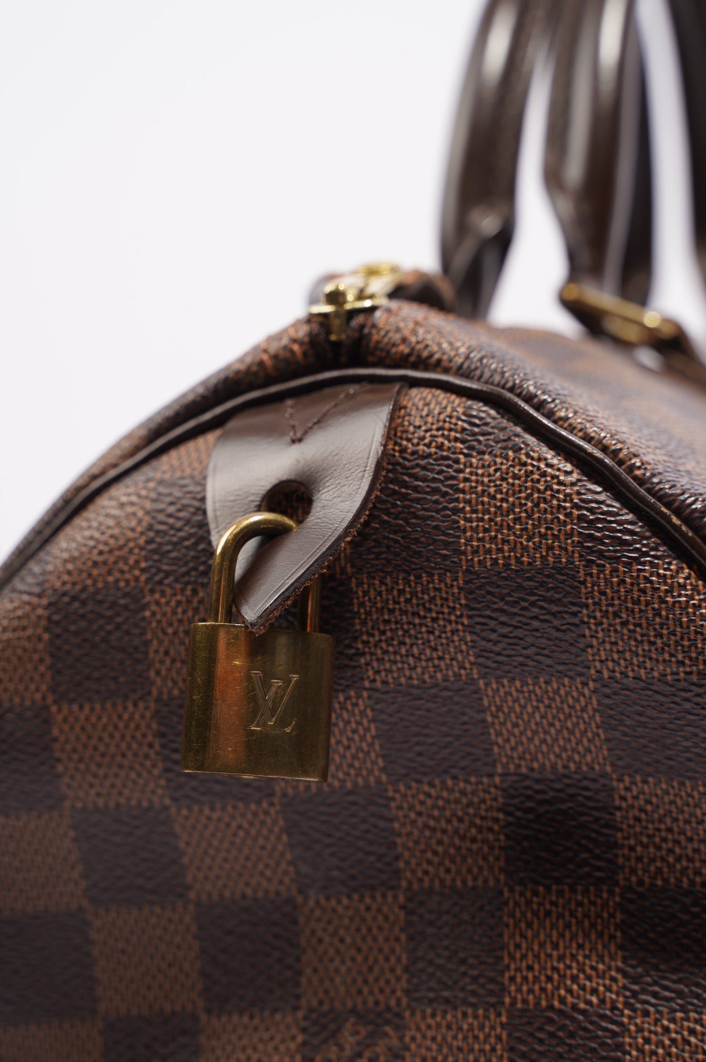 Louis Vuitton Womens Speedy 30 Damier Ebene