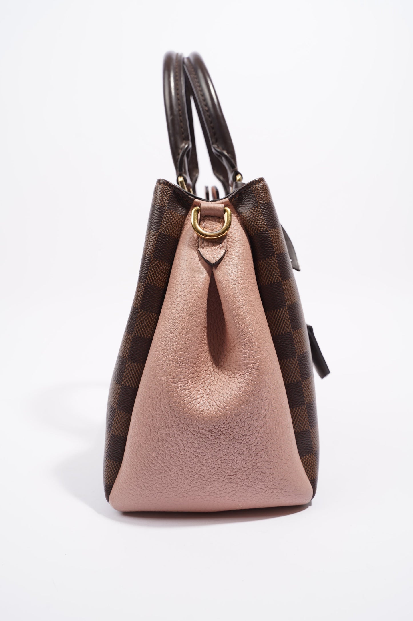 Louis Vuitton Womens Brittany Handbag Damier Ebene / Rose