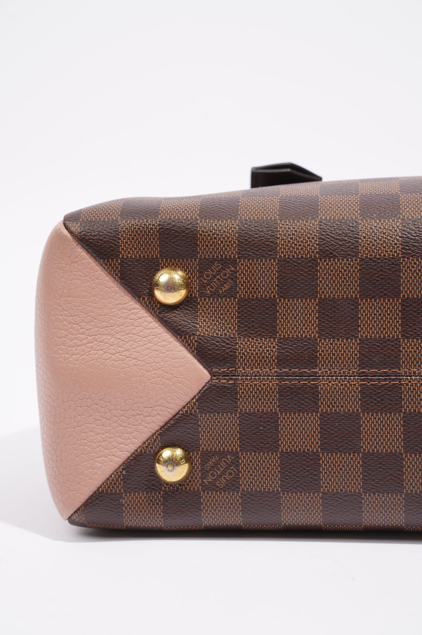 Louis Vuitton Womens Brittany Handbag Damier Ebene / Rose