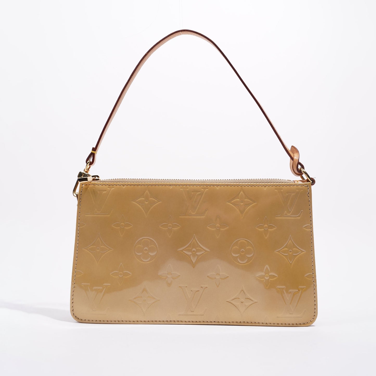 Louis Vuitton Womens Vintage Pochette Accessoire Mustard Vernis