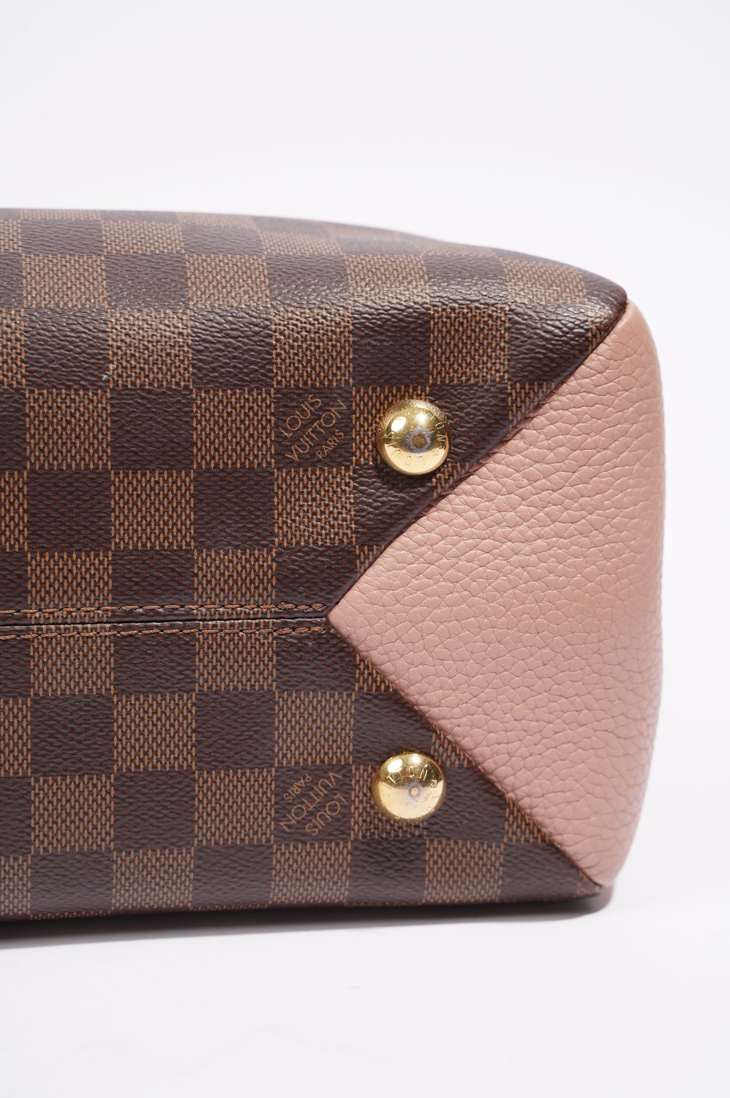 Louis Vuitton Womens Brittany Handbag Damier Ebene / Rose