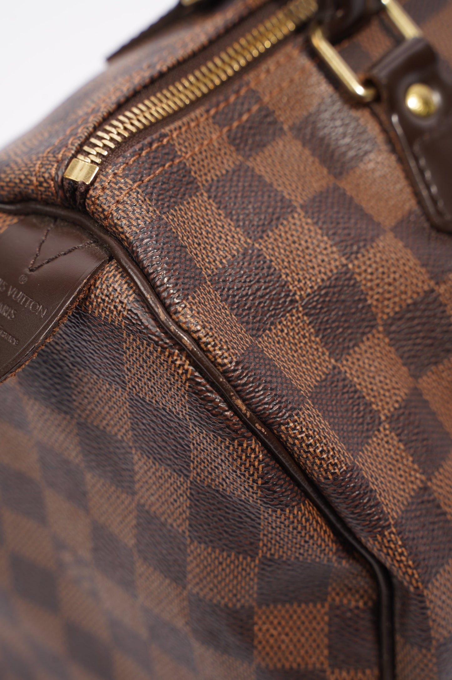 Louis Vuitton Womens Speedy 30 Damier Ebene