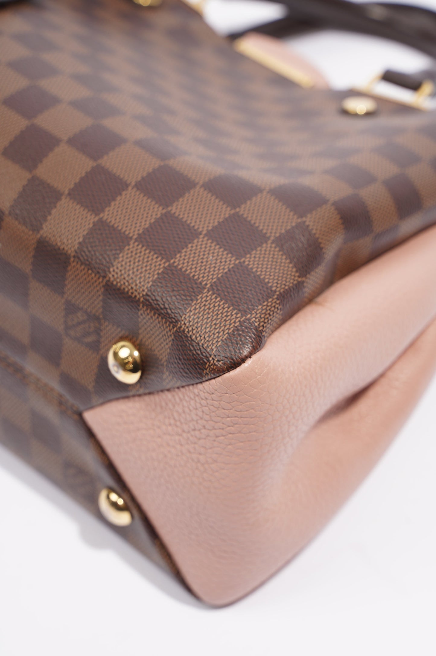 Louis Vuitton Womens Brittany Handbag Damier Ebene / Rose