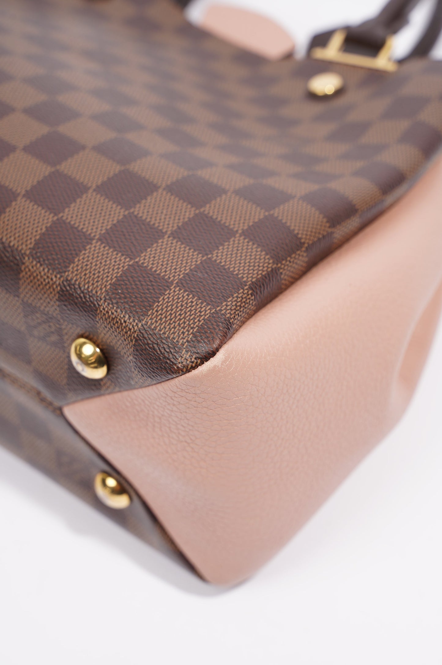 Louis Vuitton Womens Brittany Handbag Damier Ebene / Rose