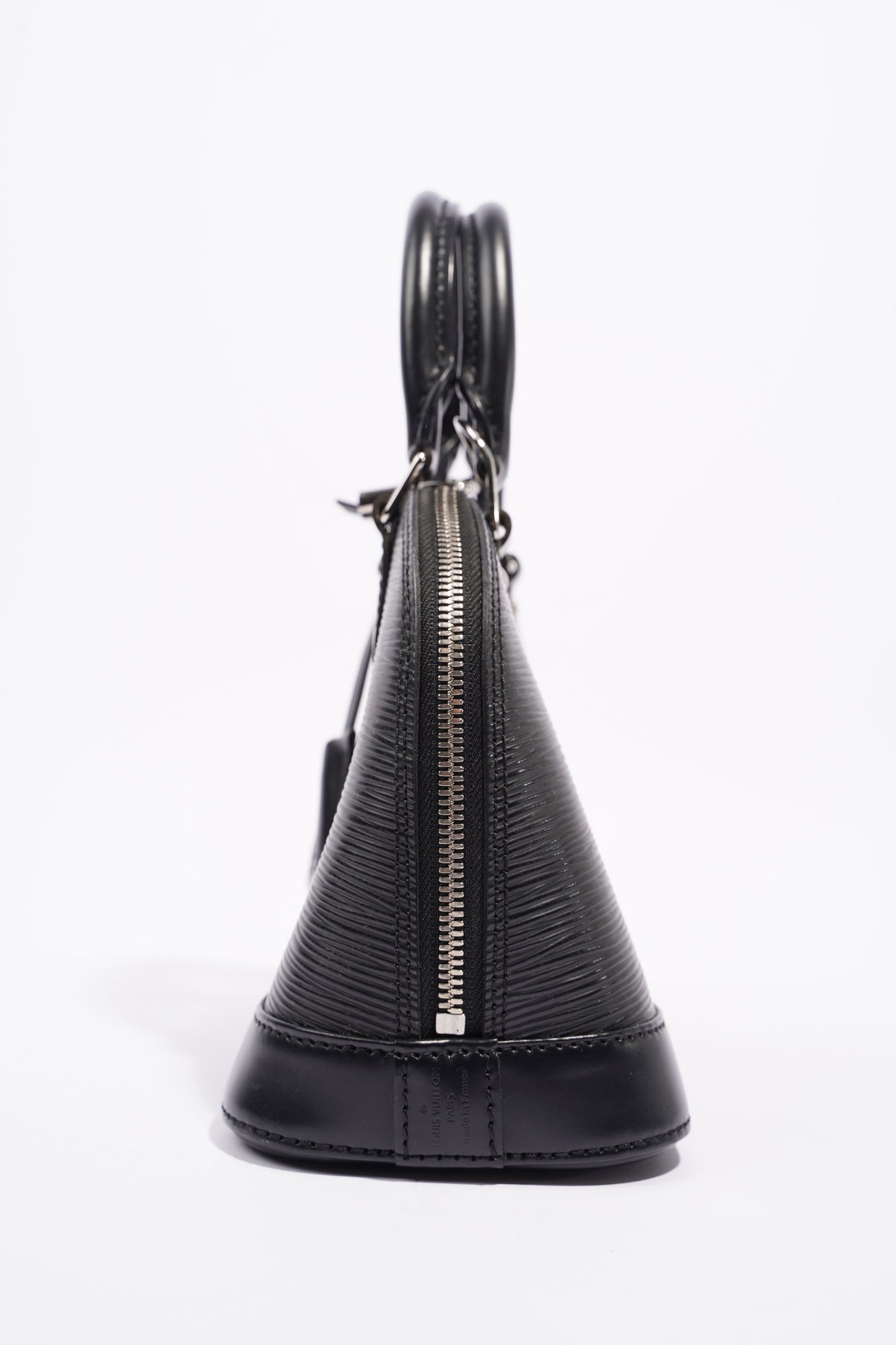 Louis Vuitton Womens Alma Black Epi Leather BB