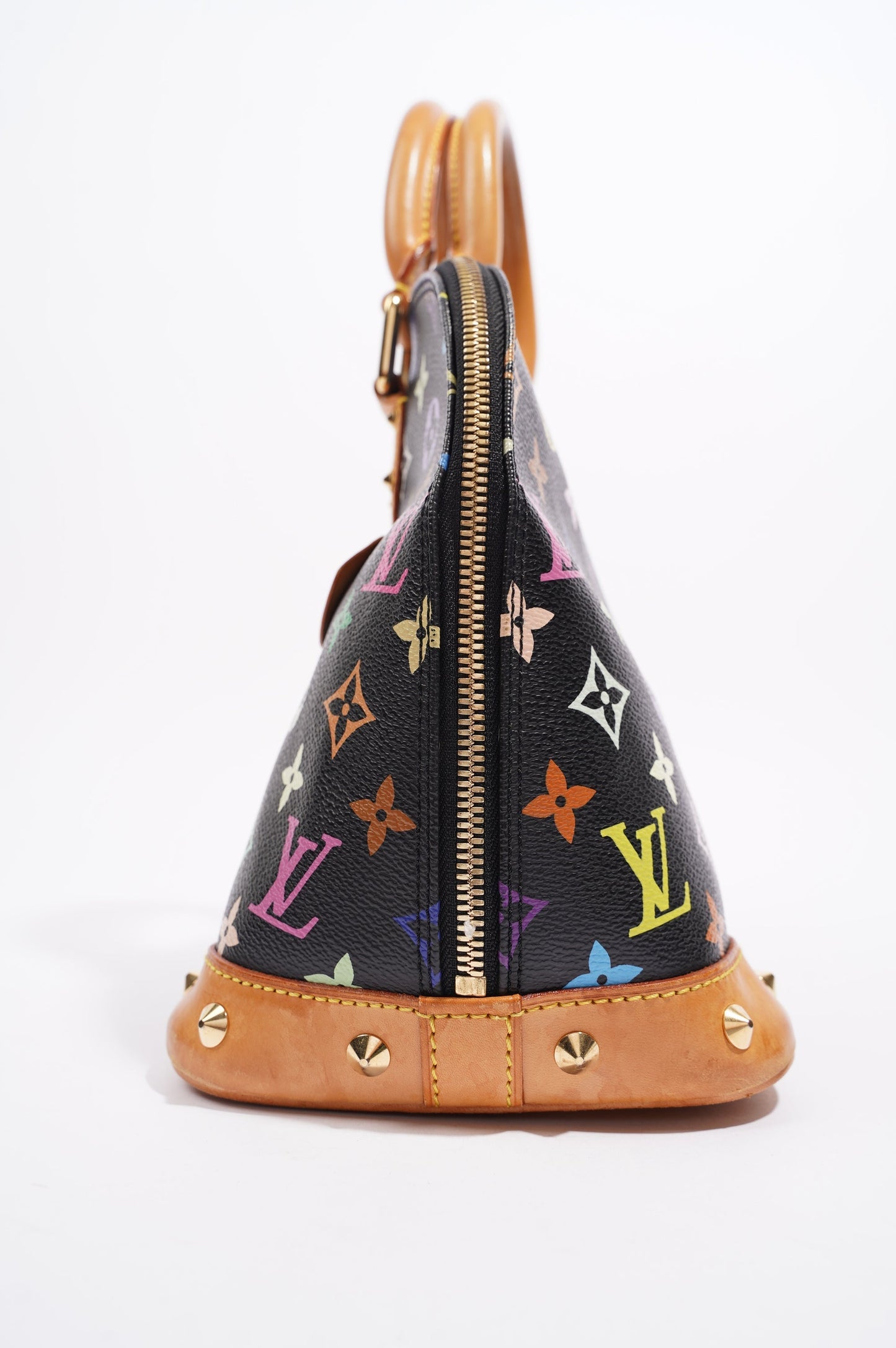 Louis Vuitton Womens Vintage Murakami Alma Black / Multi PM