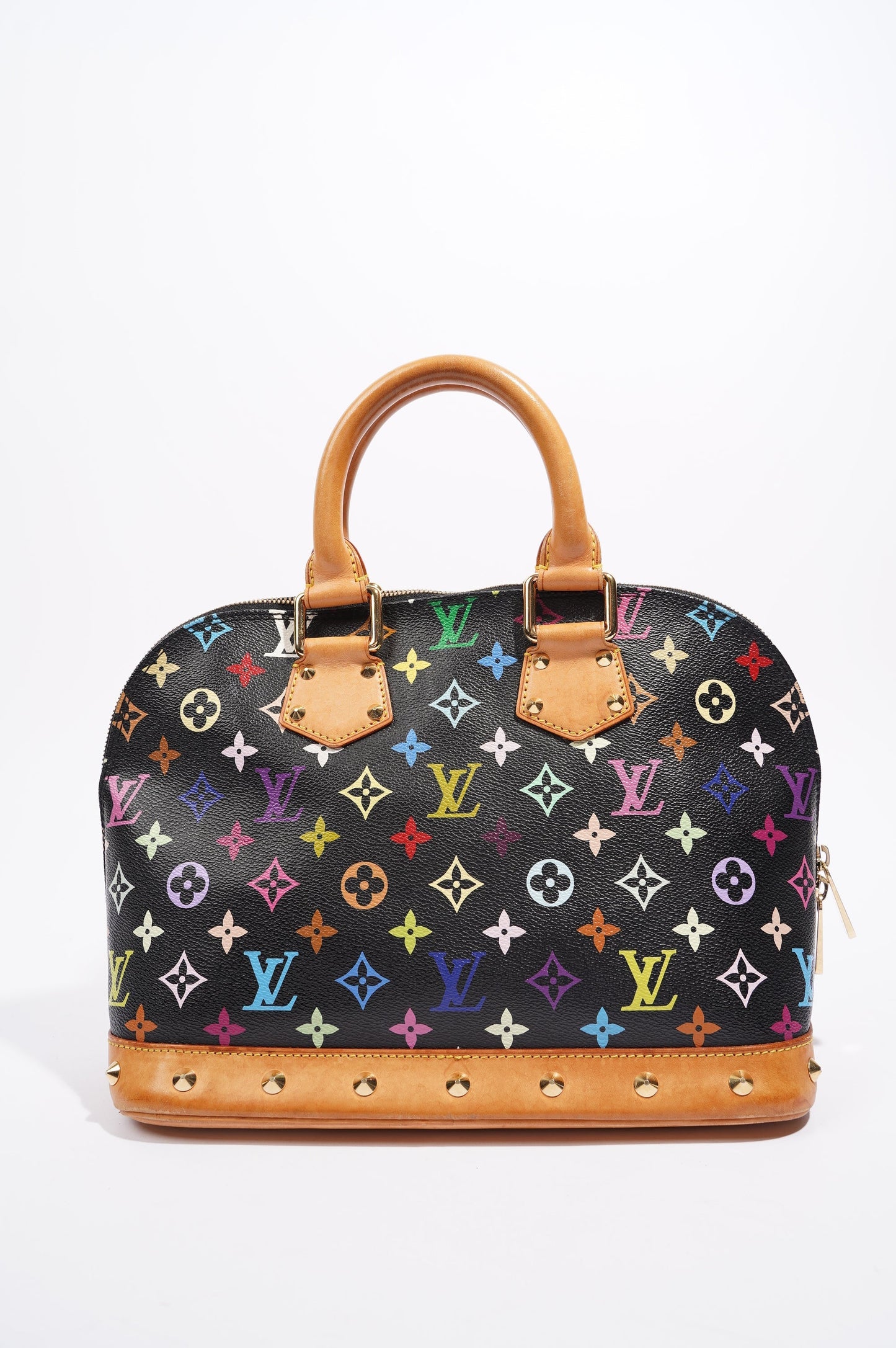 Louis Vuitton Womens Vintage Murakami Alma Black / Multi PM