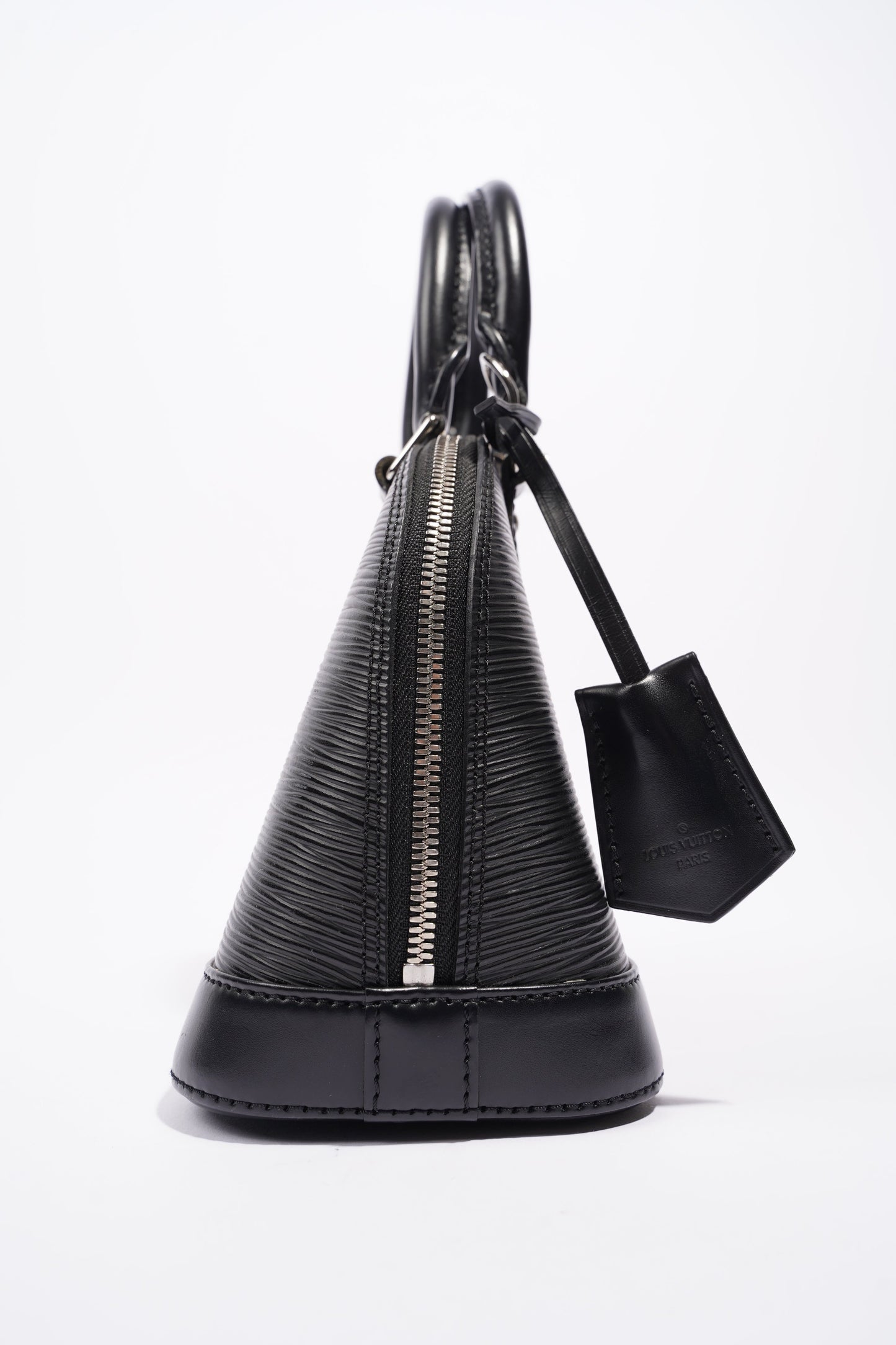 Louis Vuitton Womens Alma Black Epi Leather BB
