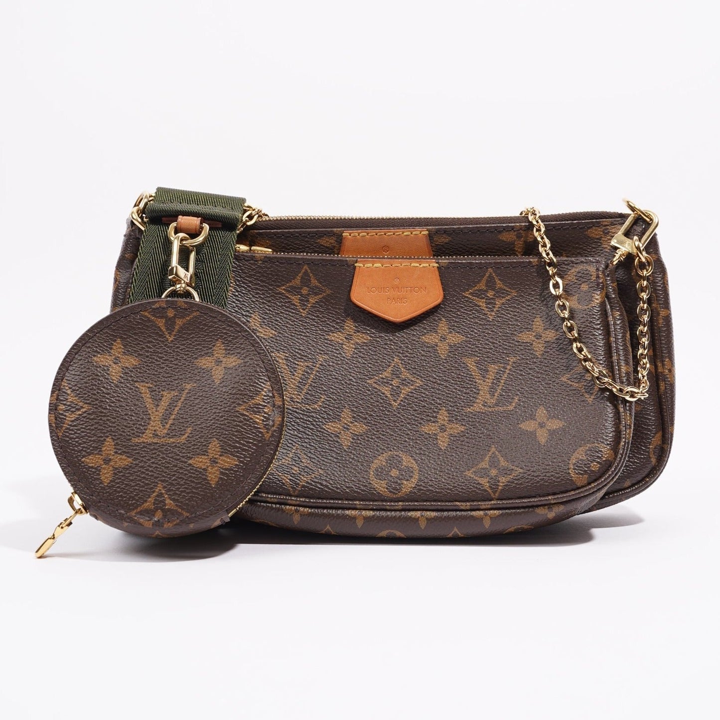 Louis Vuitton Womens Multi Pochette Accessoire Monogram Canvas