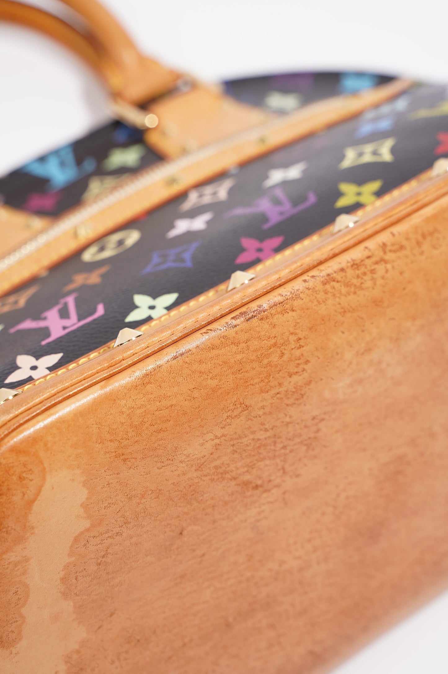 Louis Vuitton Womens Vintage Murakami Alma Black / Multi PM