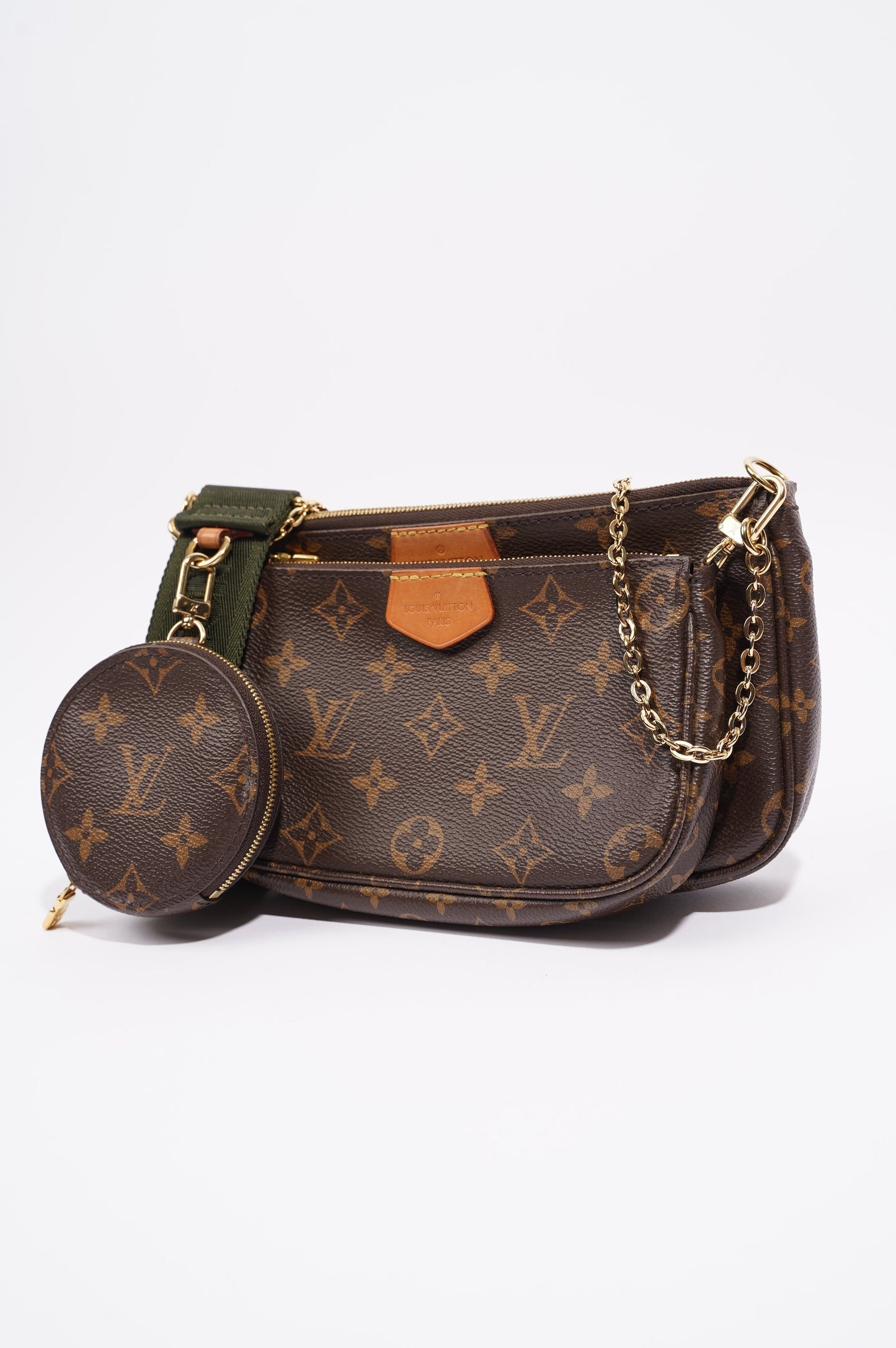 Louis Vuitton Womens Multi Pochette Accessoire Monogram Canvas