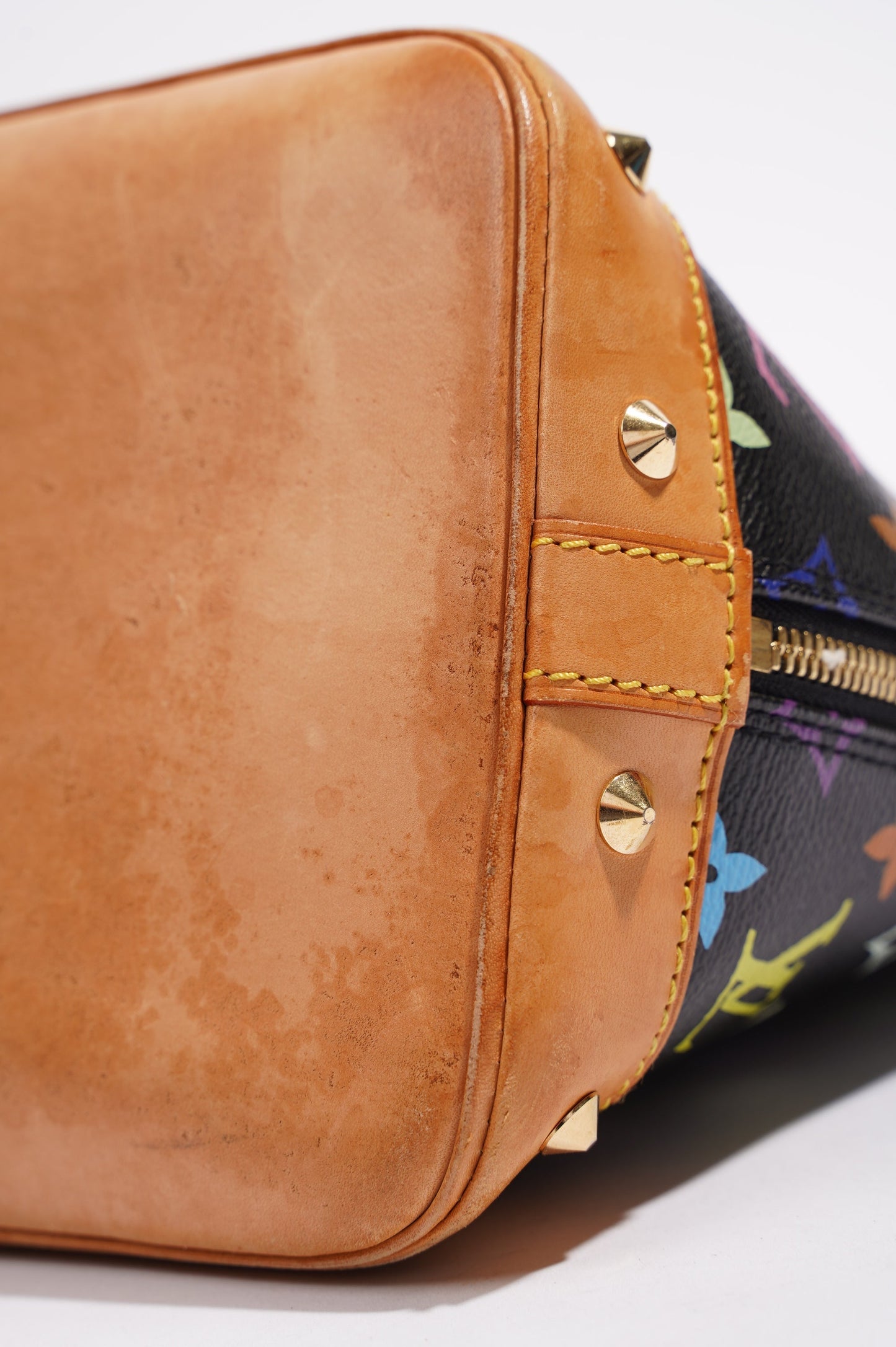 Louis Vuitton Womens Vintage Murakami Alma Black / Multi PM