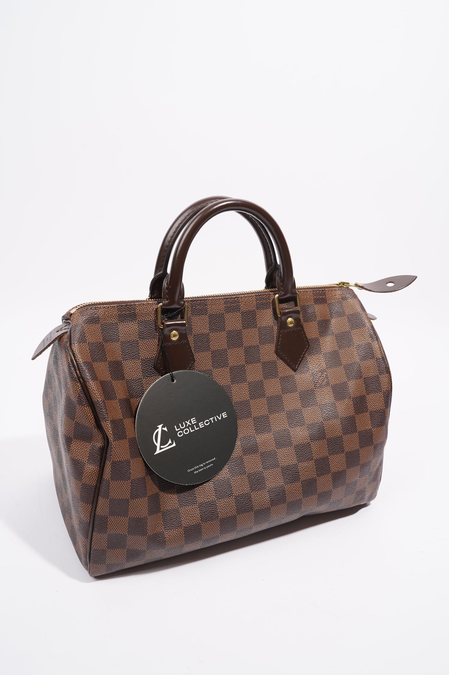 Louis Vuitton Womens Speedy 30 Damier Ebene
