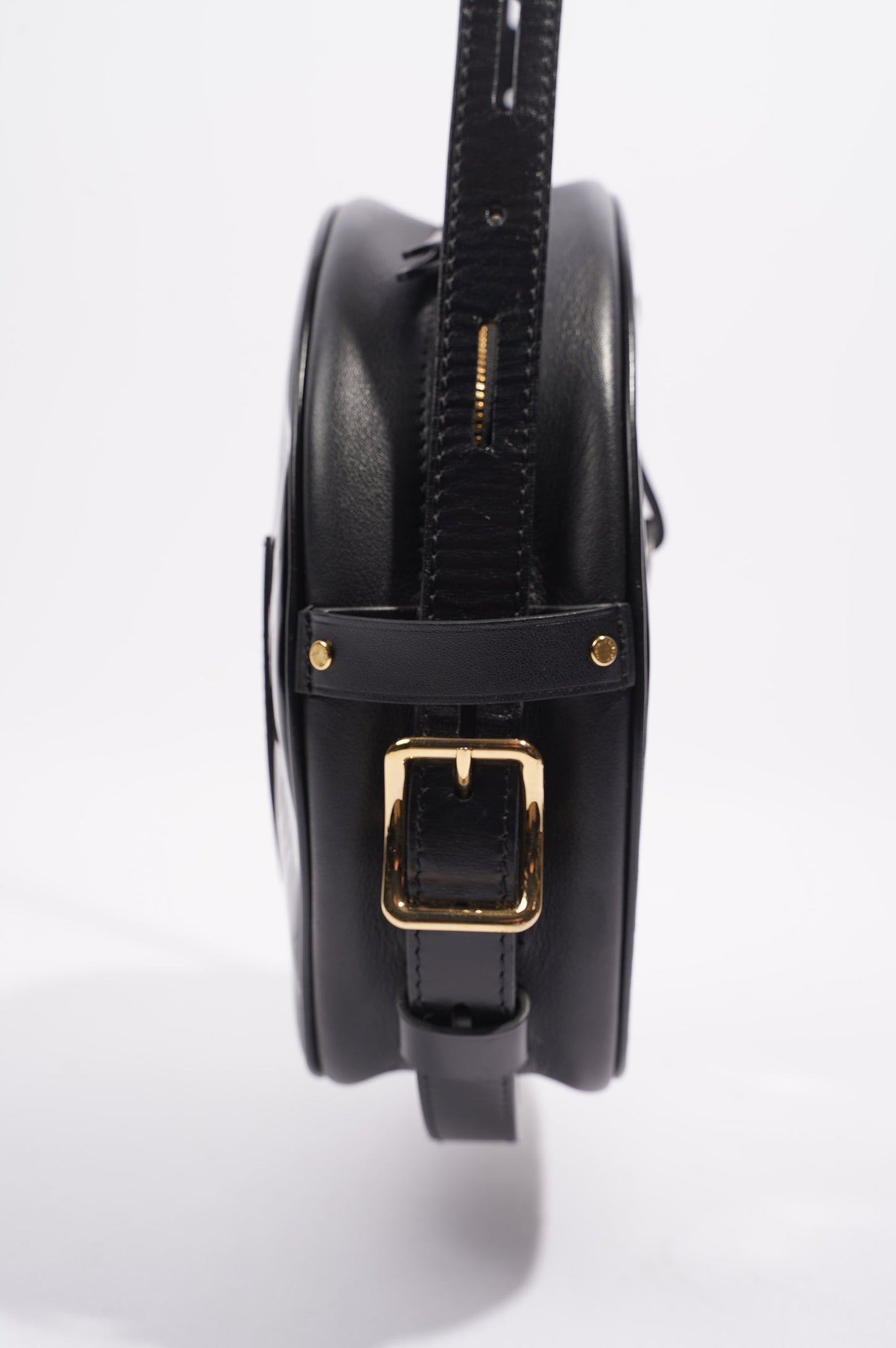 Louis Vuitton Boite Chapeau Souple Bag Black Vernis Leather