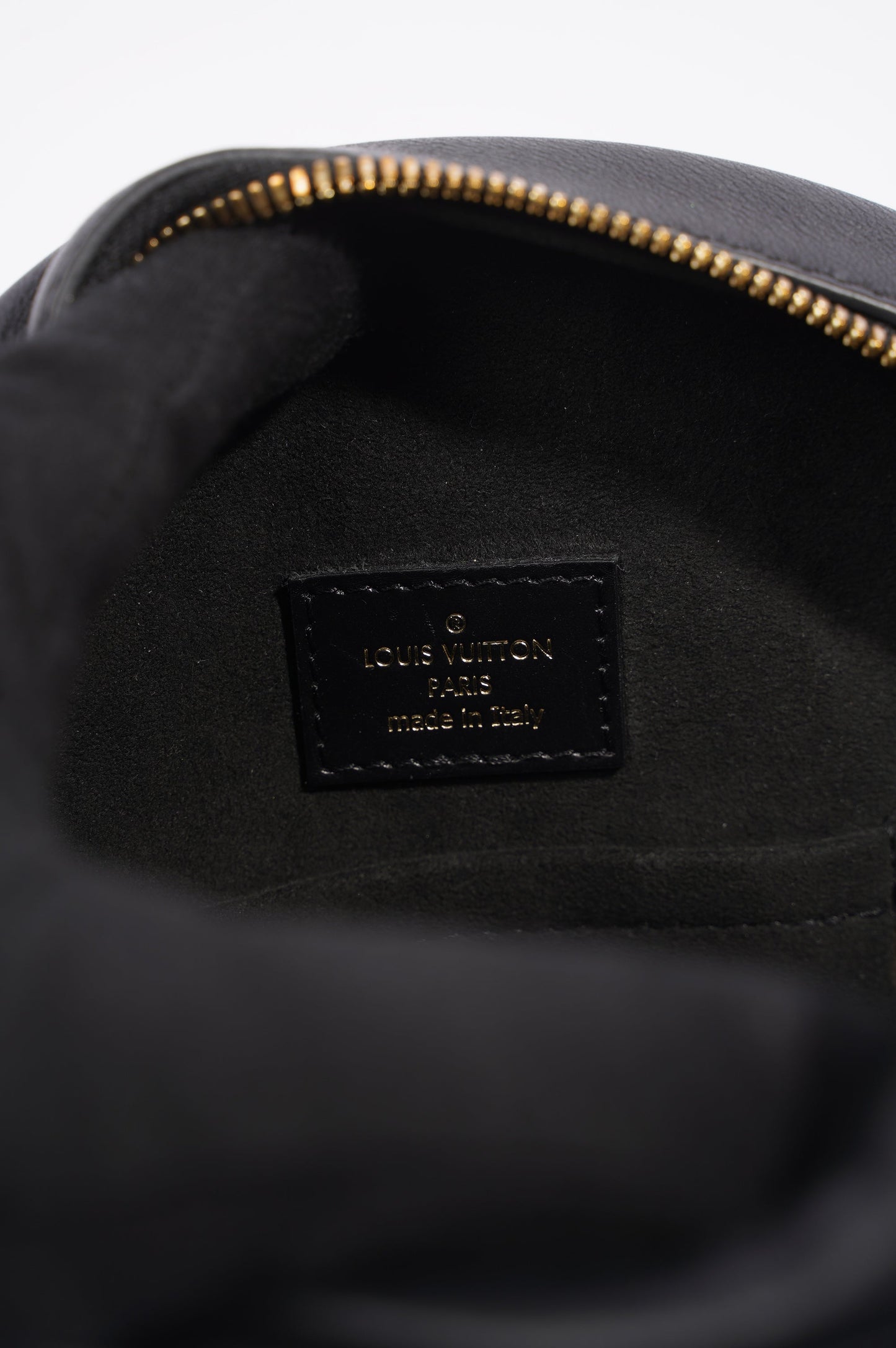 Louis Vuitton Boite Chapeau Souple Bag Black Vernis Leather