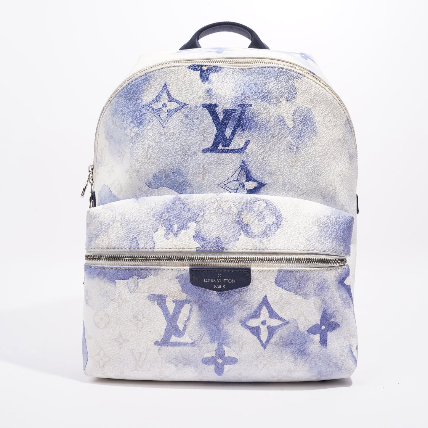 Louis Vuitton Womens Discovery Limited Edition Backpack Monogram / Blue