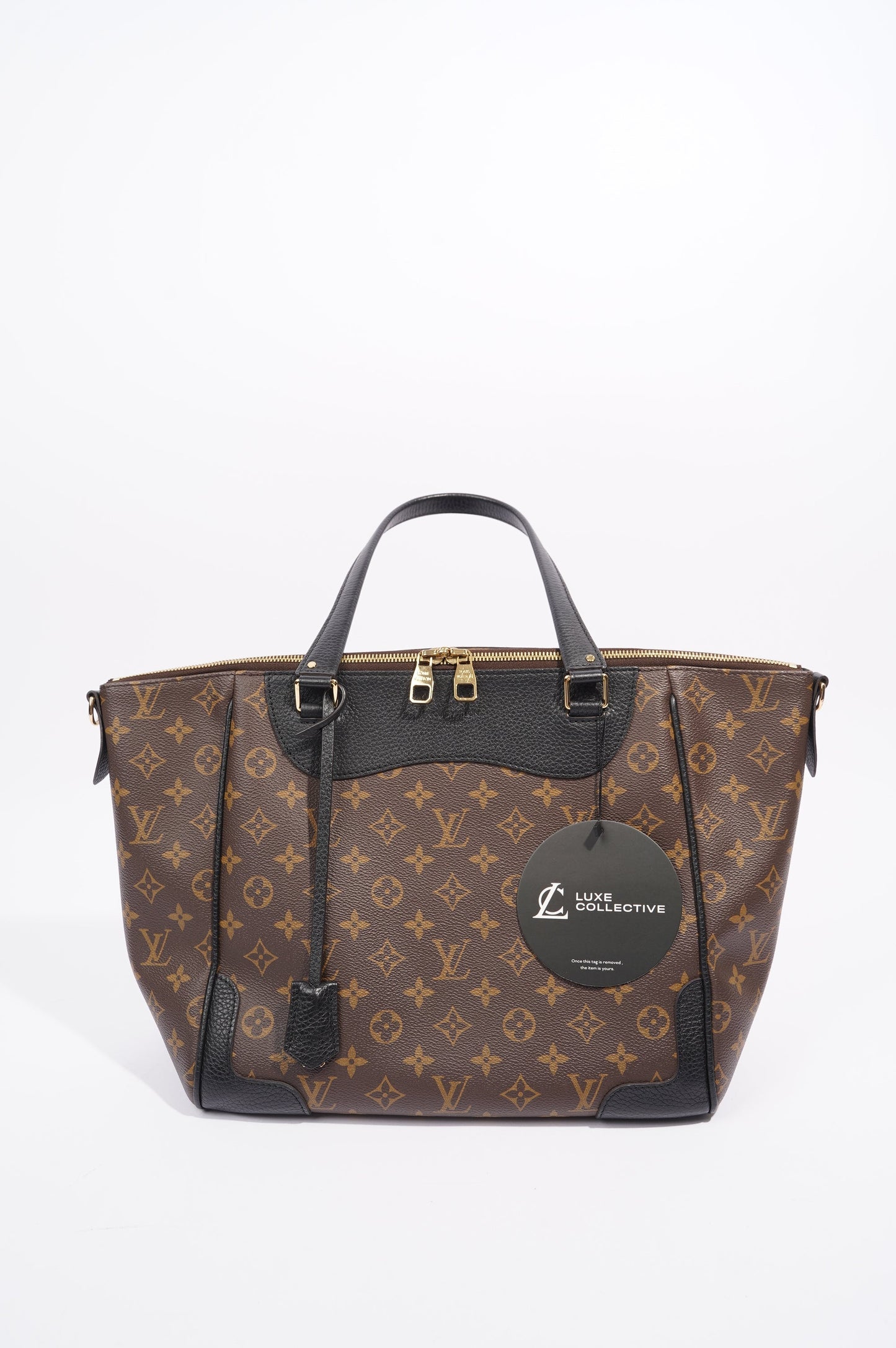 Louis Vuitton Womens Estrela Tote Bag Monogram / Black MM