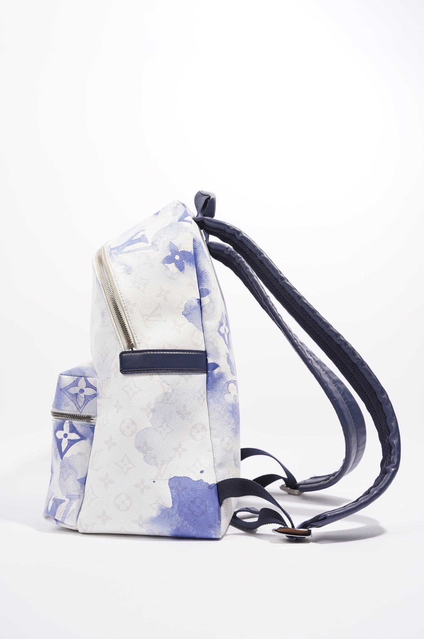 Louis Vuitton Womens Discovery Limited Edition Backpack Monogram / Blue