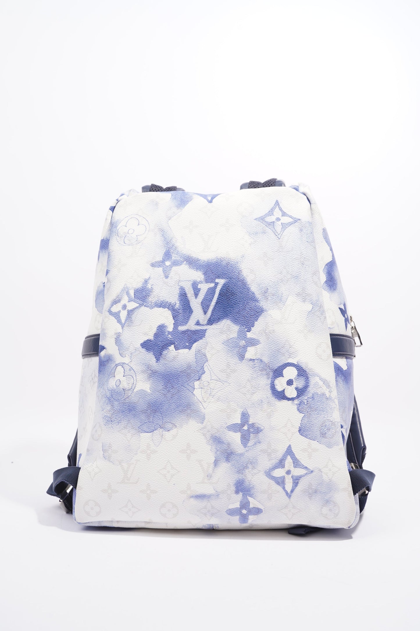 Louis Vuitton Womens Discovery Limited Edition Backpack Monogram / Blue