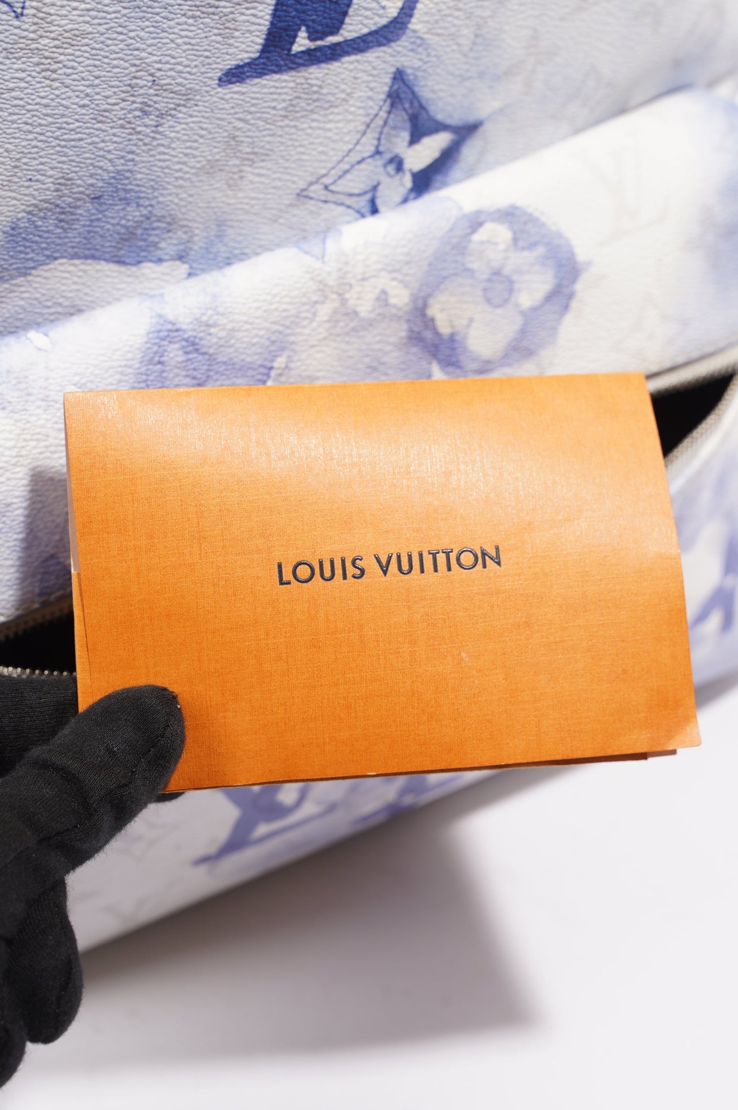 Louis Vuitton Womens Discovery Limited Edition Backpack Monogram / Blue