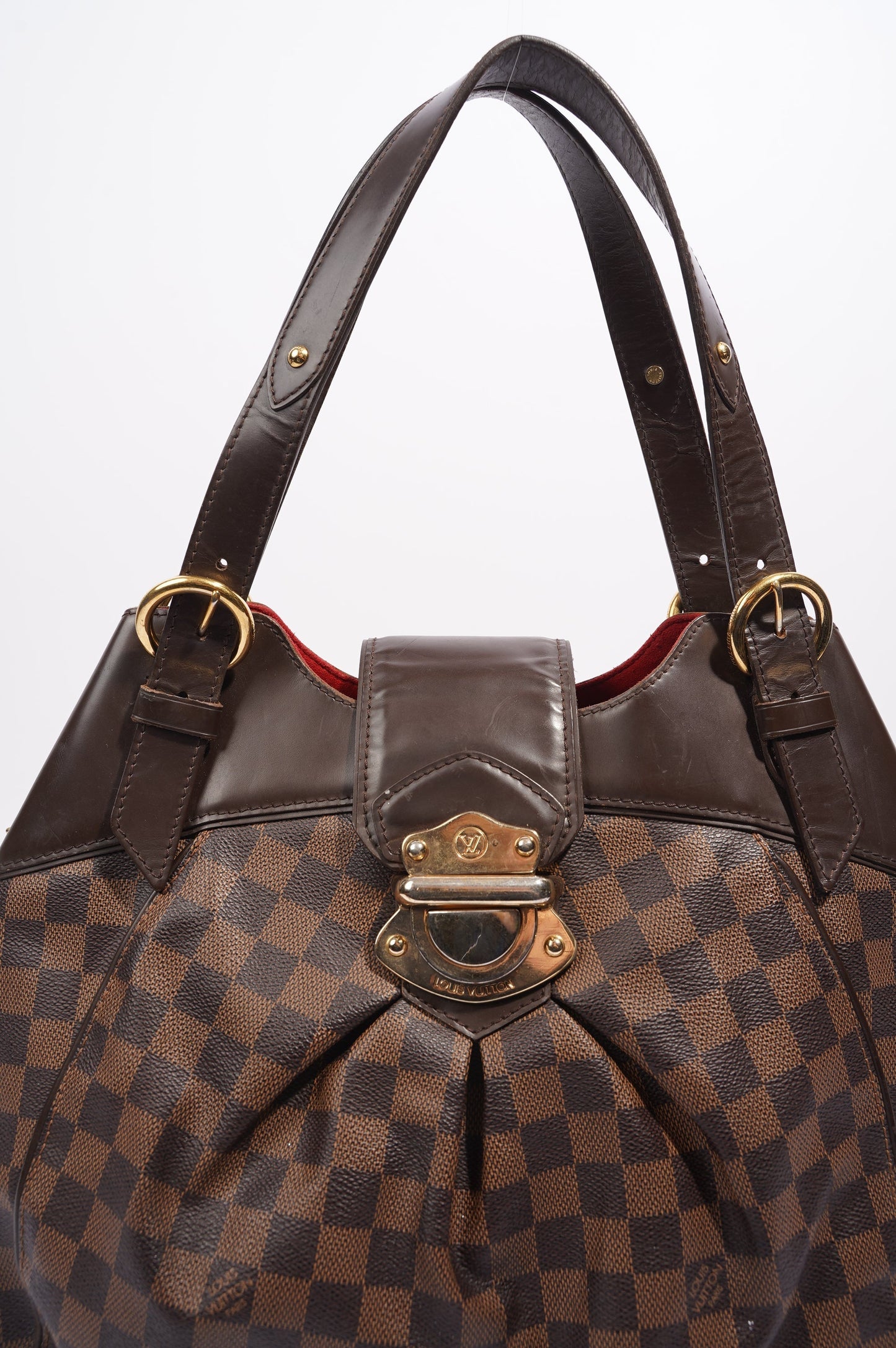 Louis Vuitton Womens Sistina Damier Ebene GM