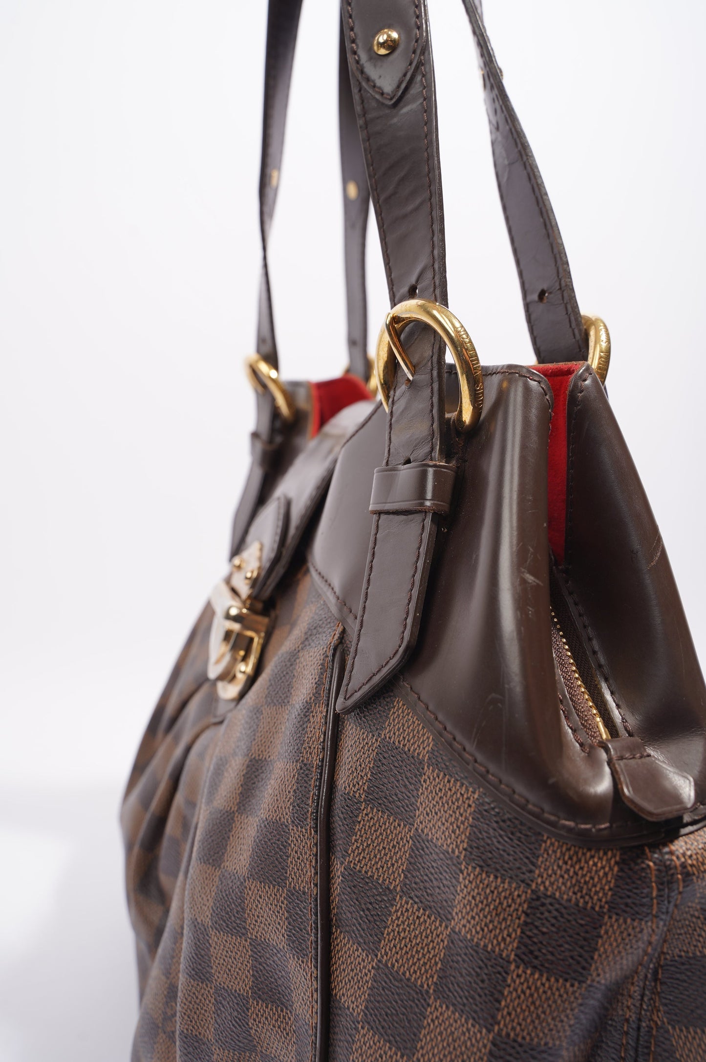 Louis Vuitton Womens Sistina Damier Ebene GM