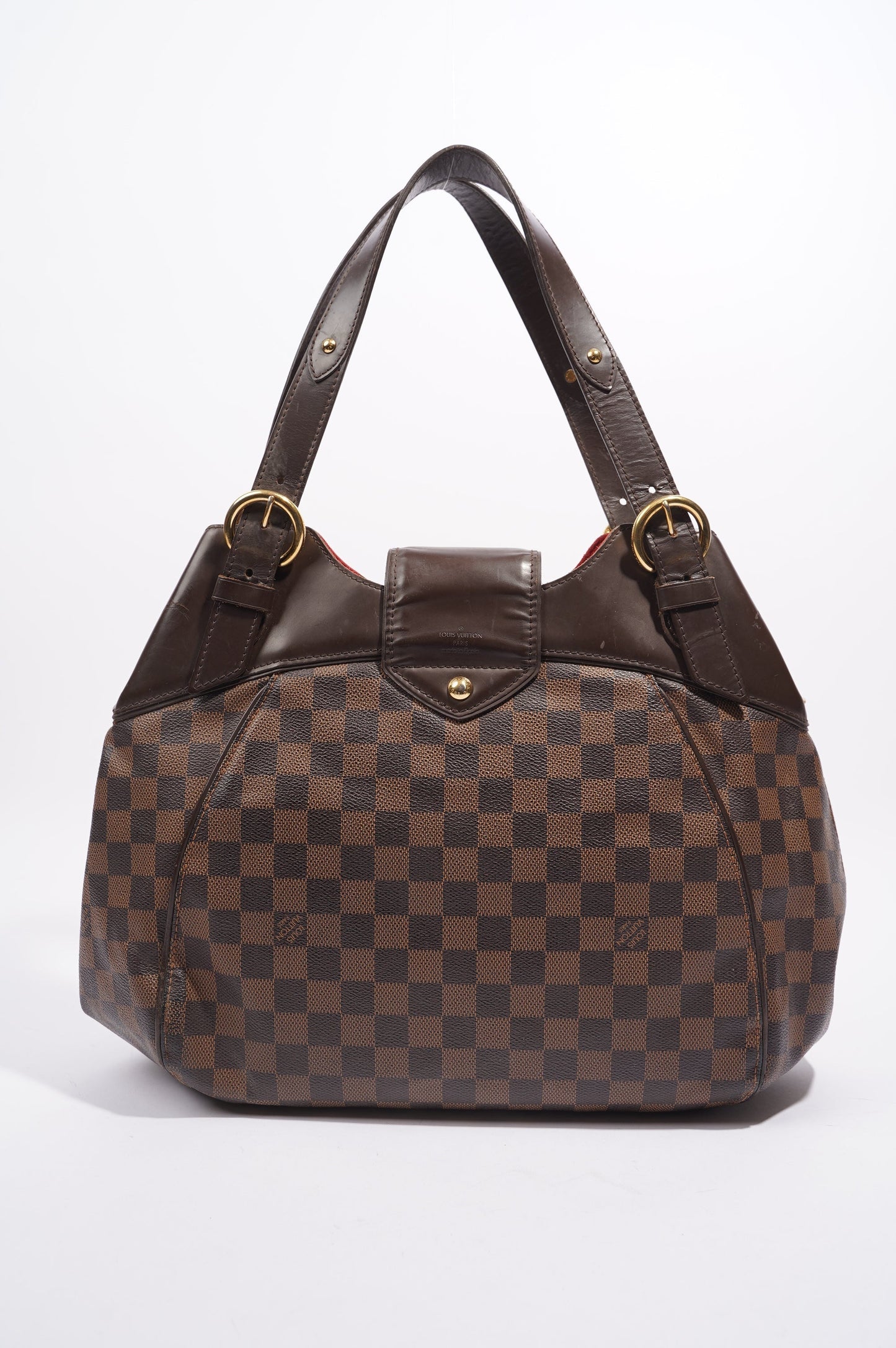 Louis Vuitton Womens Sistina Damier Ebene GM
