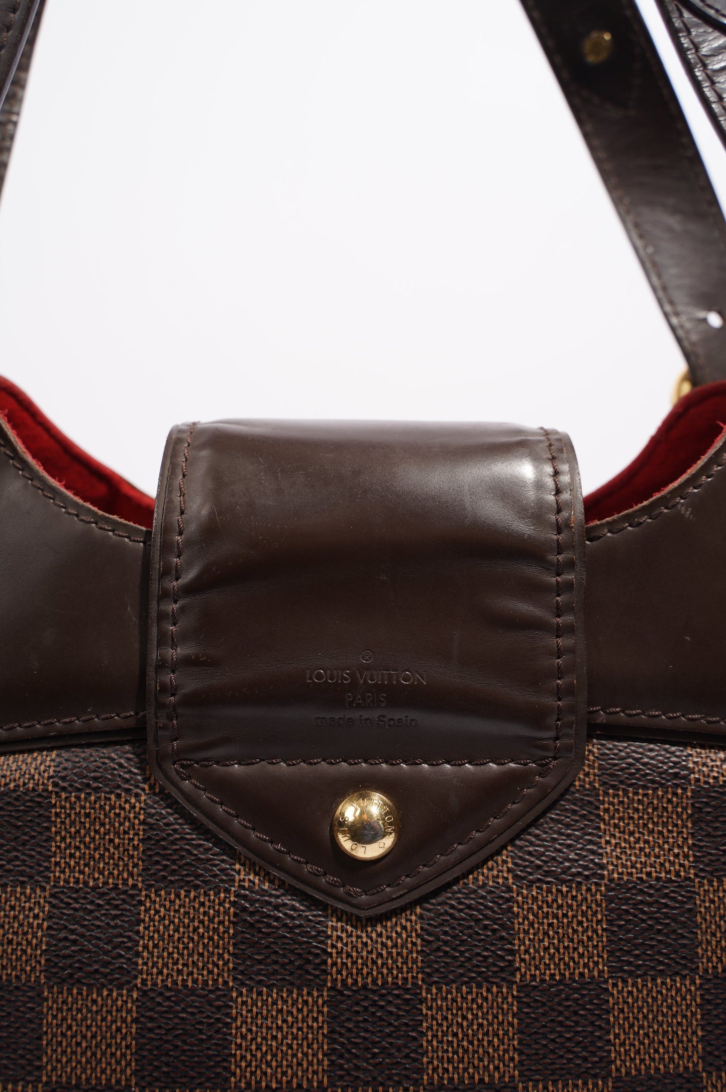 Louis Vuitton Womens Sistina Damier Ebene GM