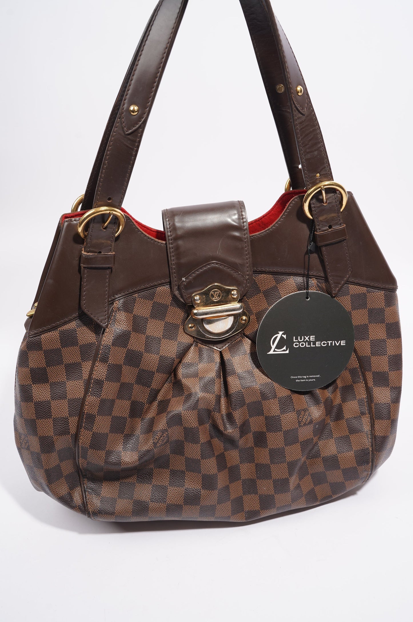 Louis Vuitton Womens Sistina Damier Ebene GM