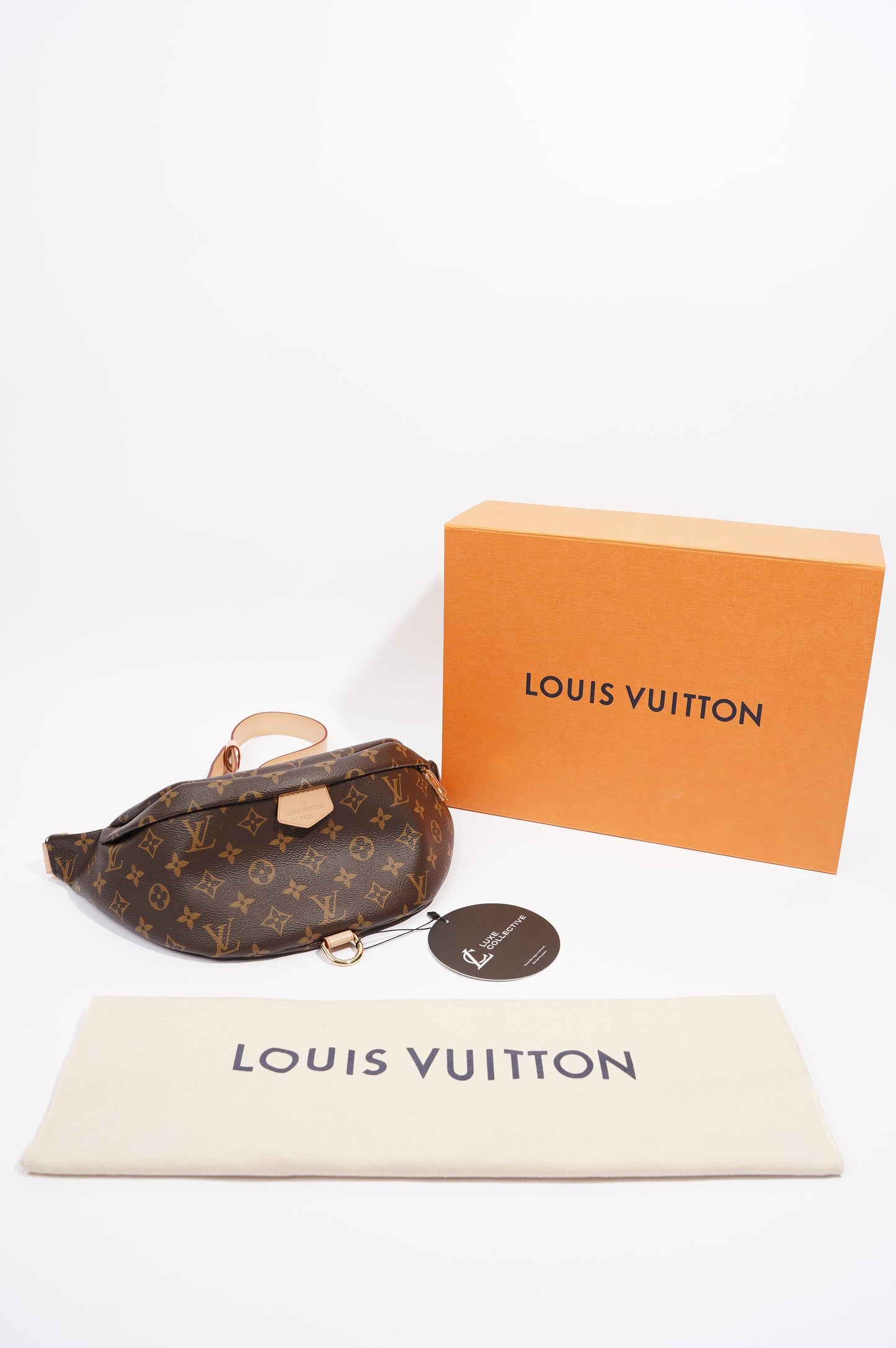 Louis Vuitton Womens Bumbag Monogram Canvas