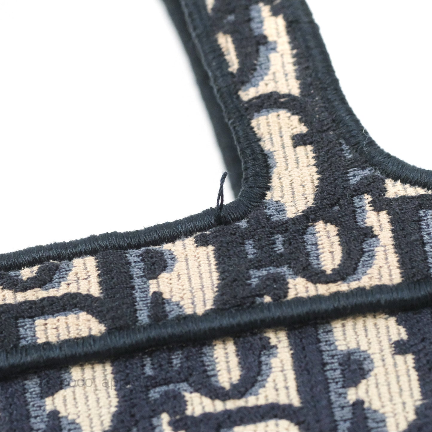 Dior Mini Book Tote Blue Oblique
