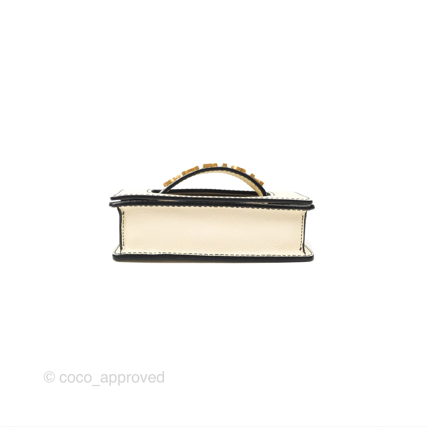 Christian Dior Mini J'Adior Chain Flap Bag White Grained Calfskin