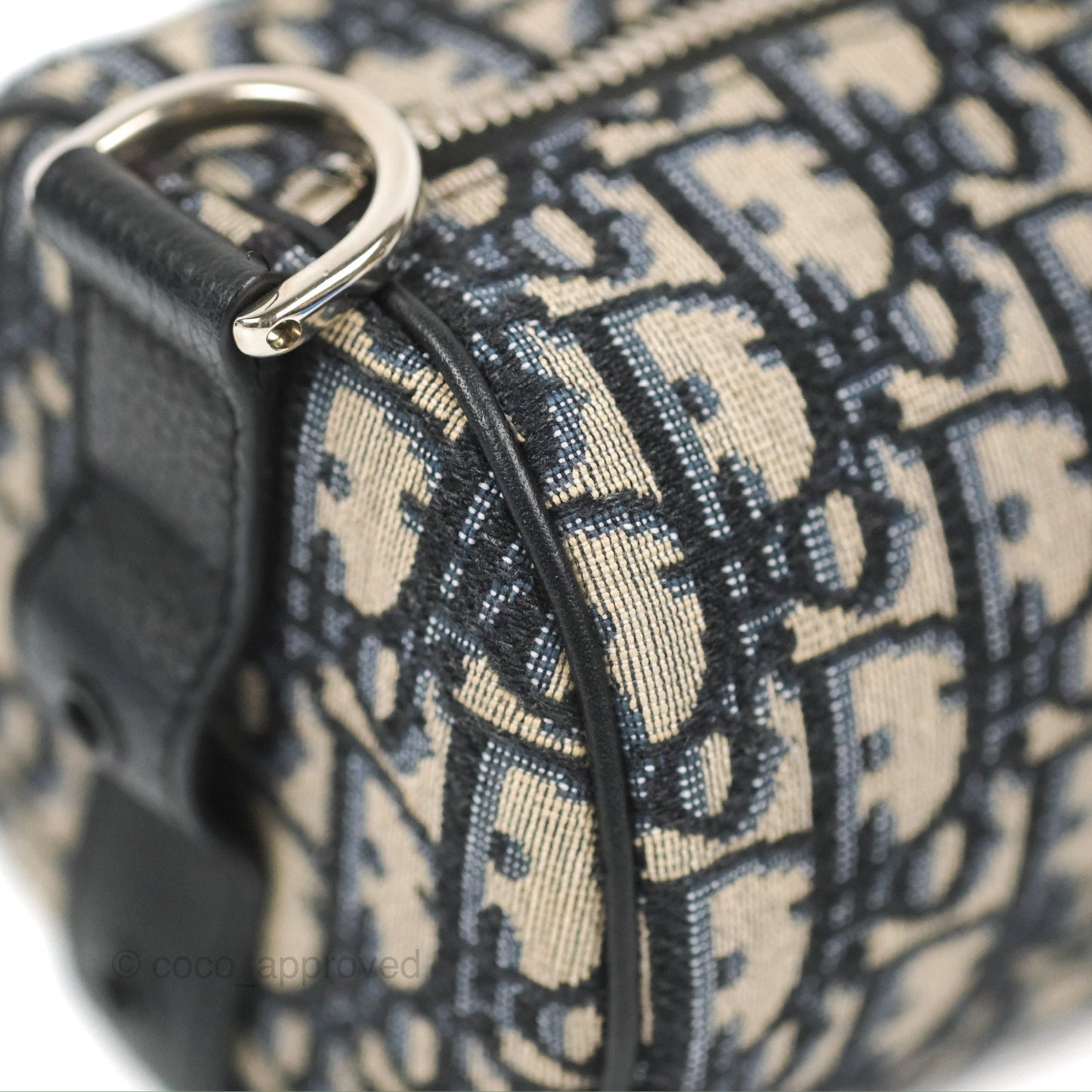 Dior Men's Mini Roller Messenger Bag Oblique Jacquard