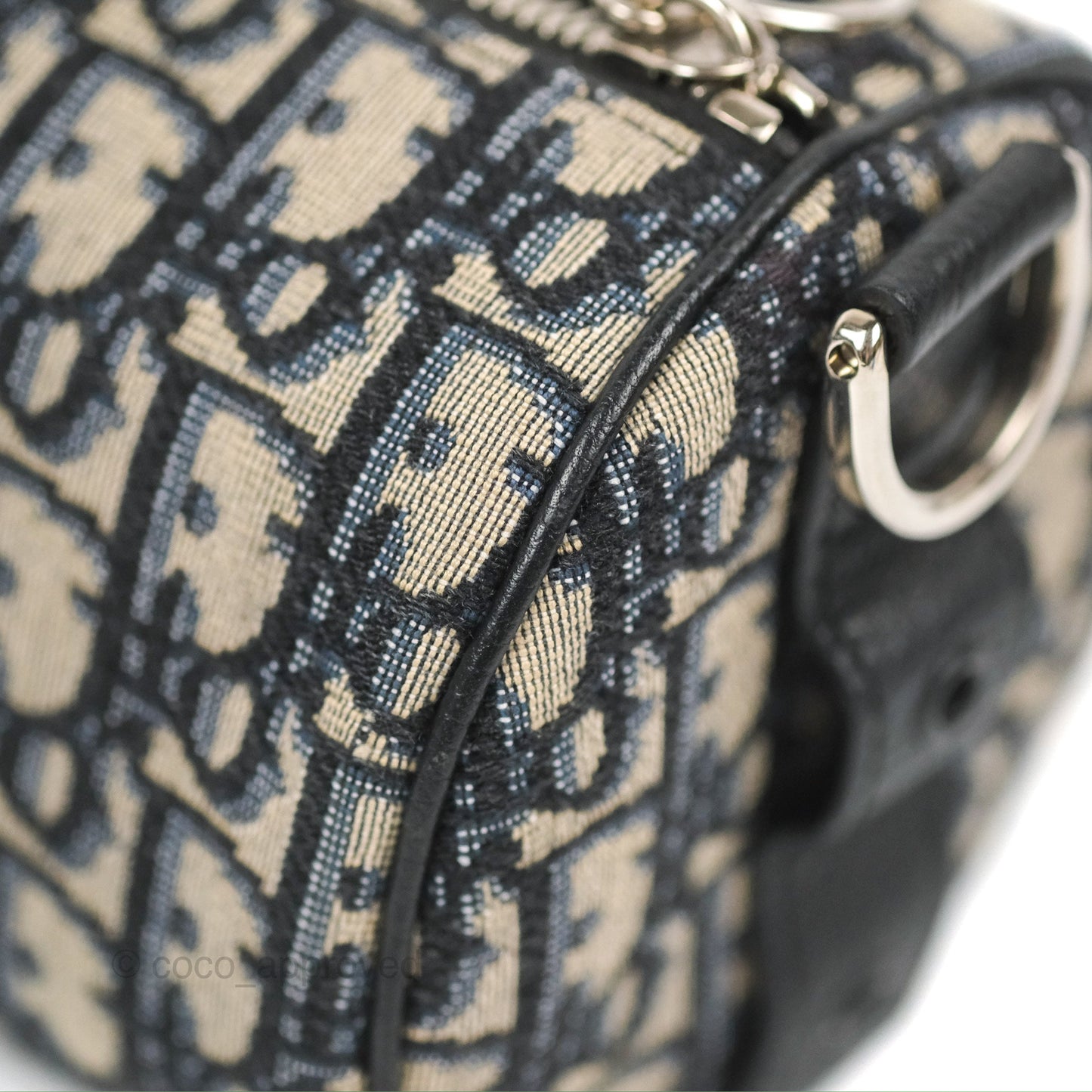 Dior Men's Mini Roller Messenger Bag Oblique Jacquard